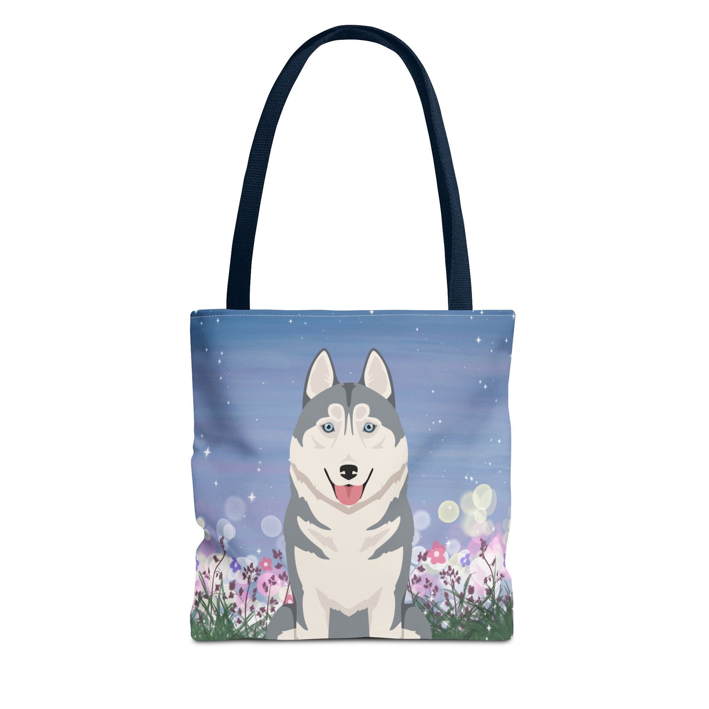 Siberian Husky Dog Tote Bag 13x13