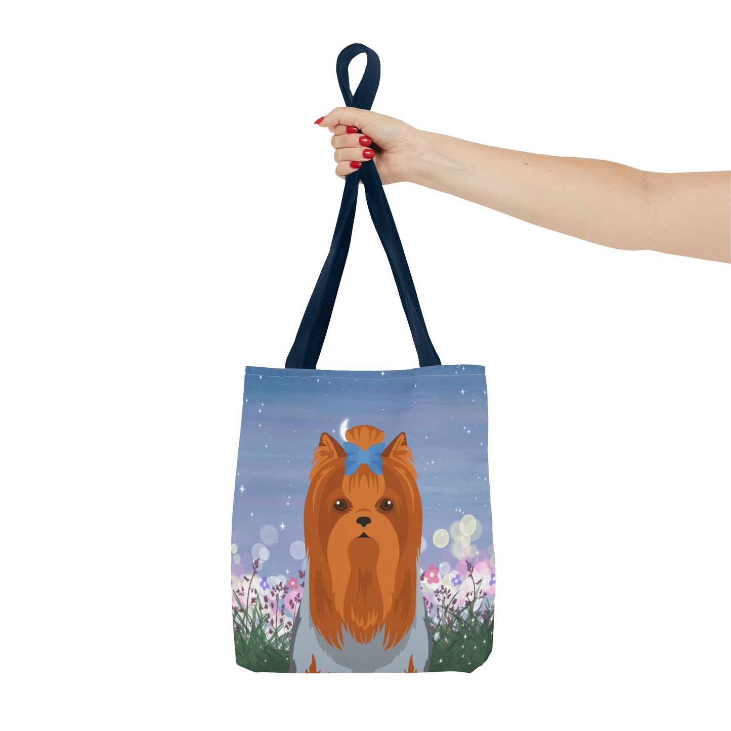 Yorkshire Terrier Dog Tote Bag 13x13
