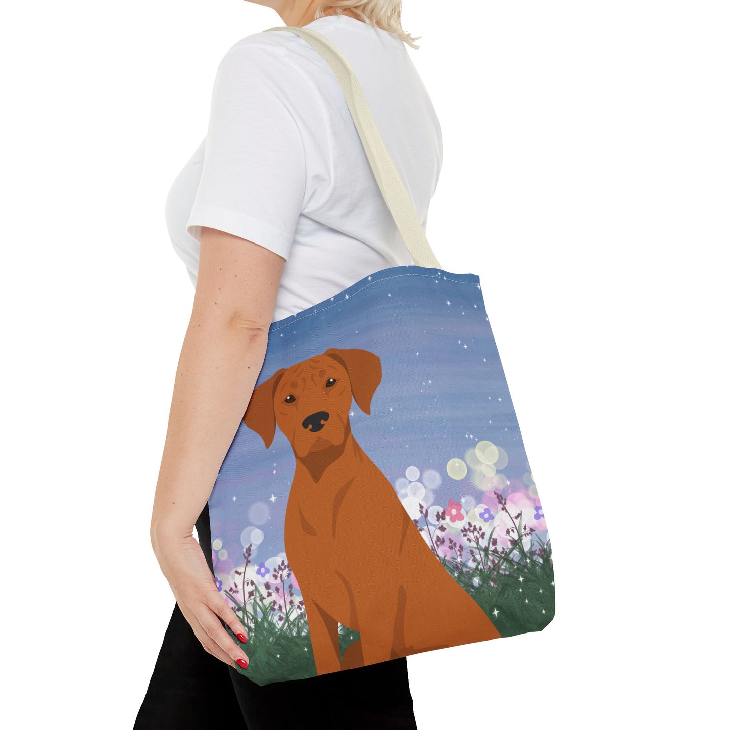 Rhodesian Ridgeback Dog Tote Bag 16x16