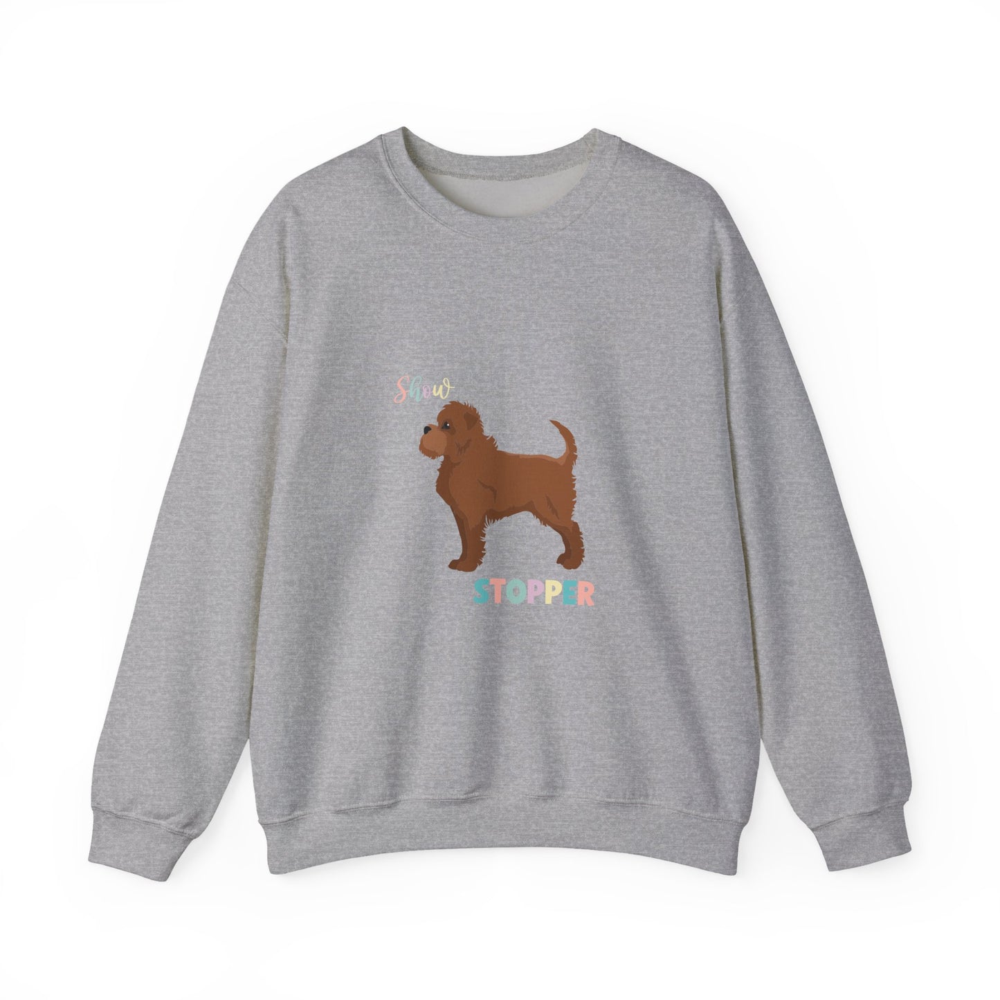 Affenpinscher Dog Unisex Heavy Blend Crewneck Sweatshirt