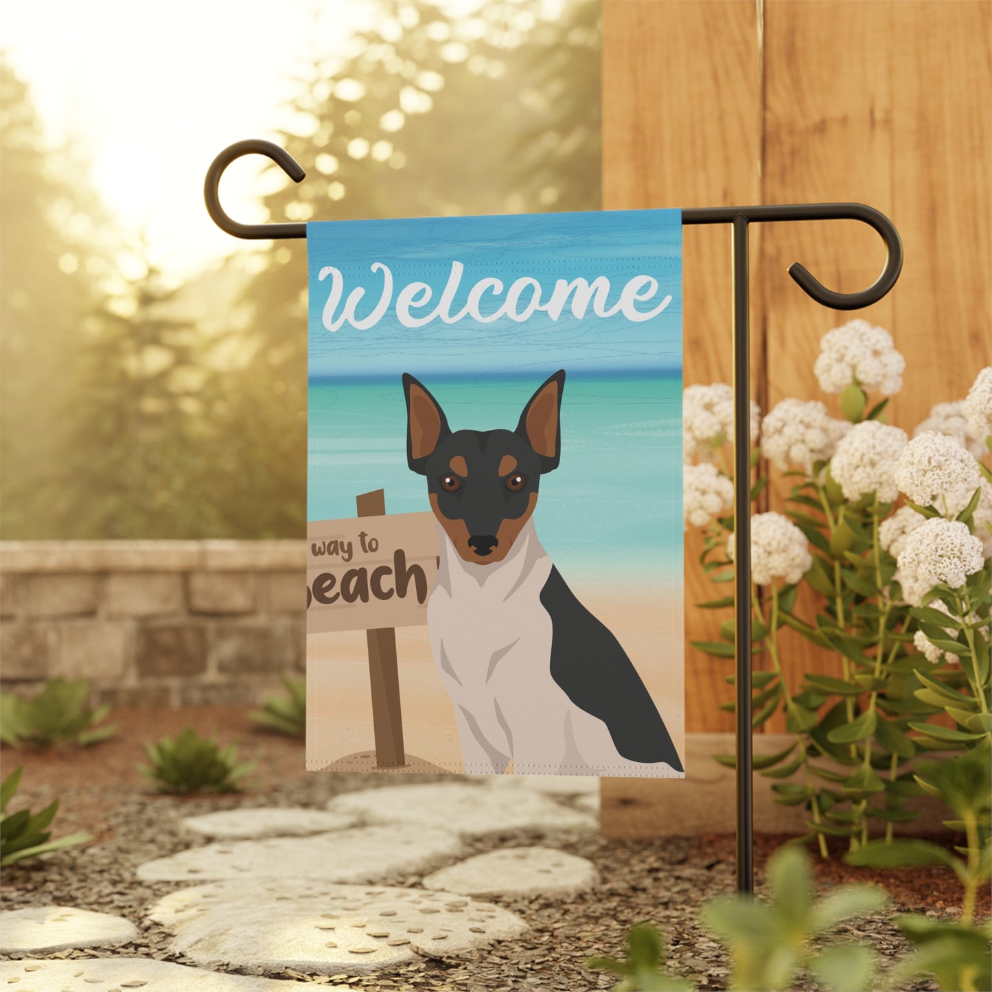 Brazilian Terrier Dog Garden Flag