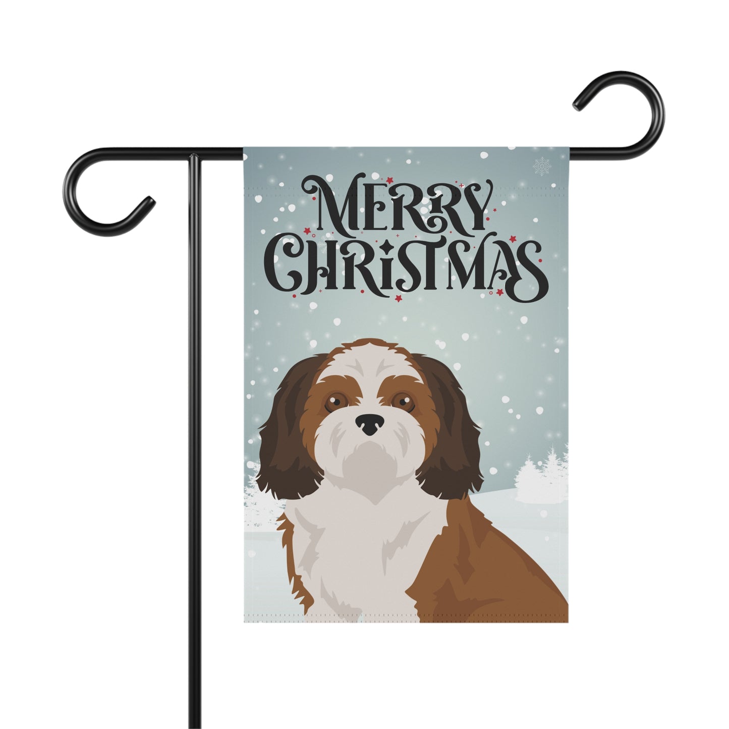Shih Tzu Dog Garden Flag
