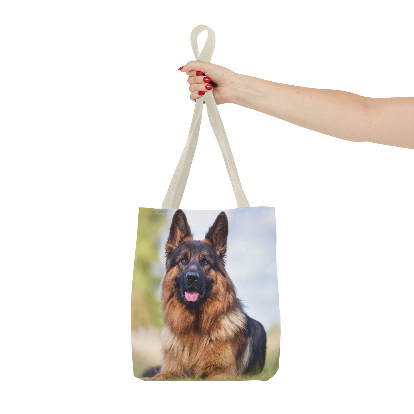 German Shepherd Dog Tote Bag, Shepherd Dog Mom Gift