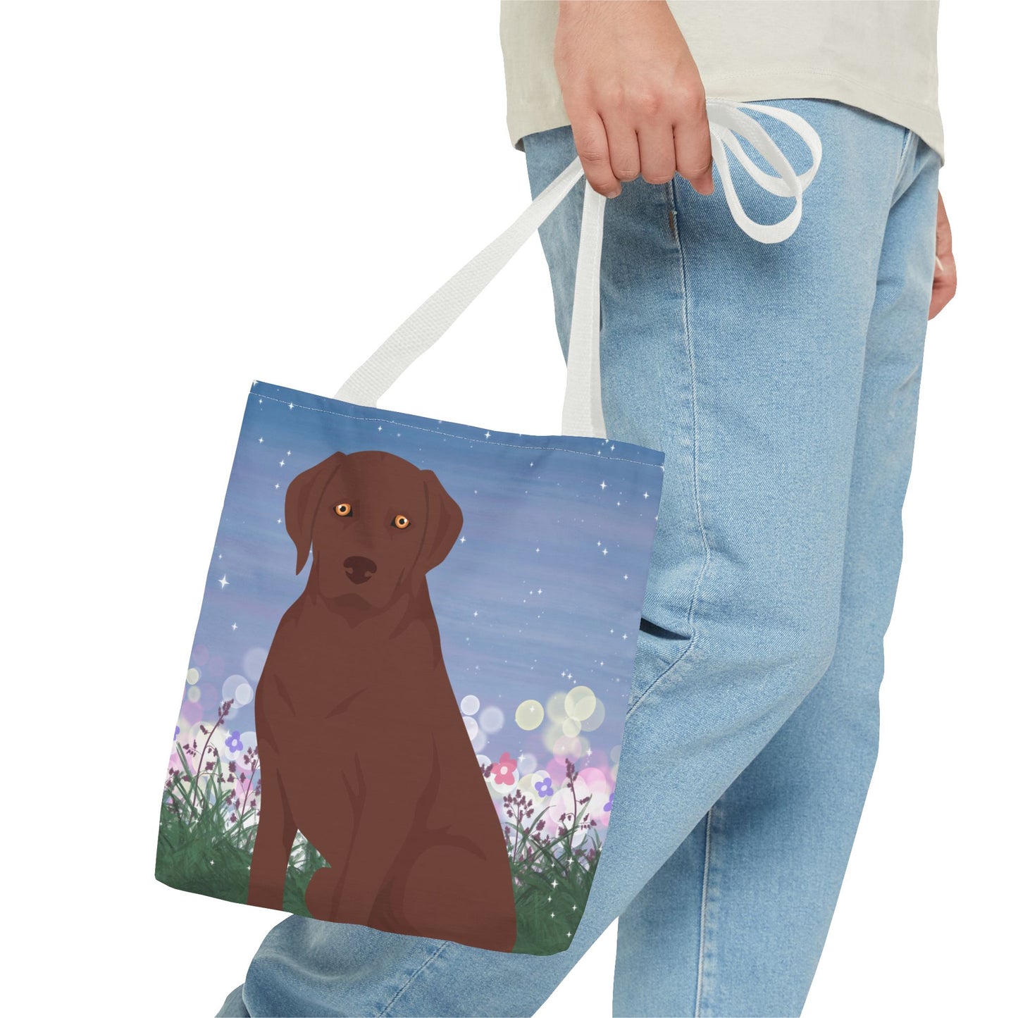 Labrador Retriever Dog Tote Bag 13x13