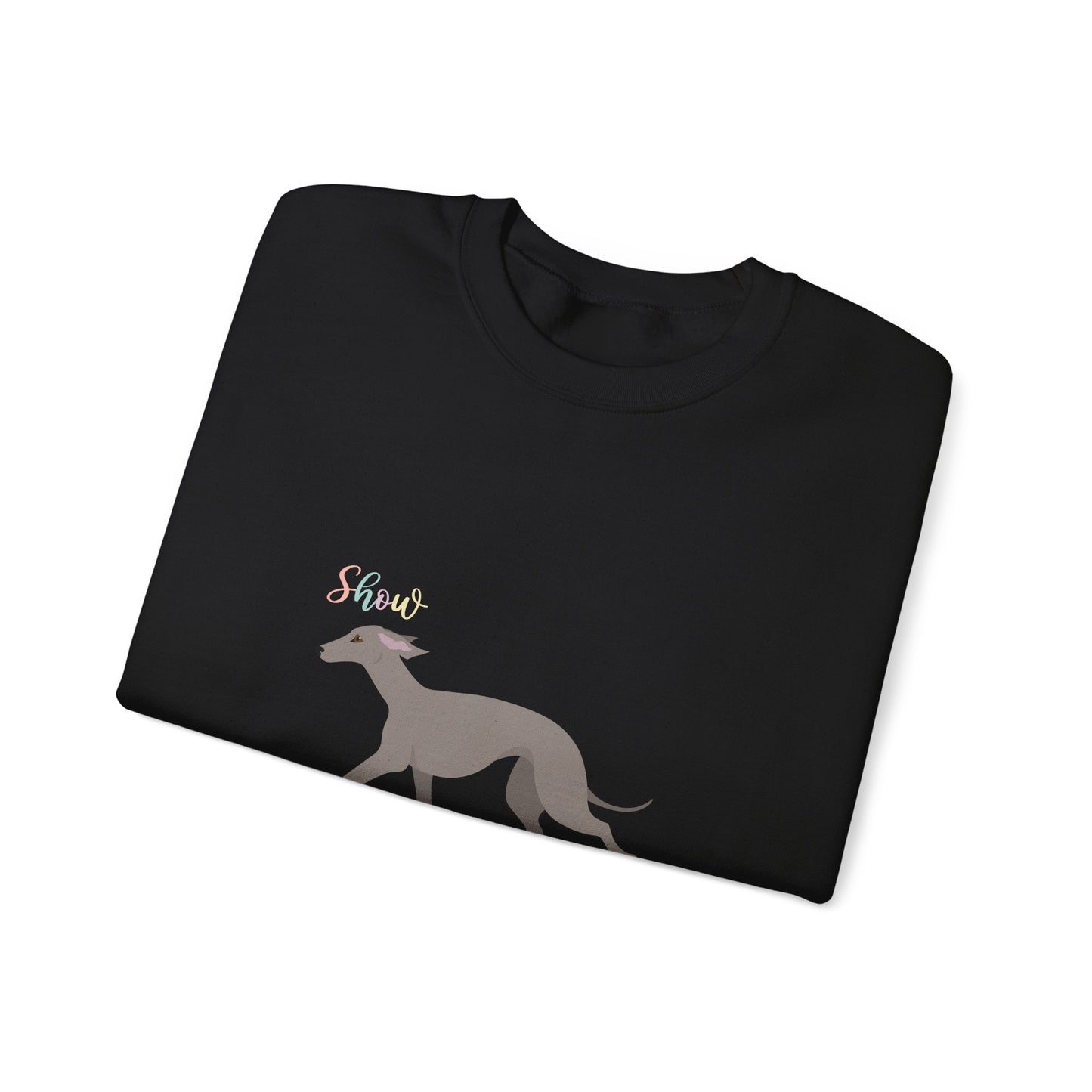 Italian Greyhound Dog Unisex Heavy Blend Crewneck Sweatshirt
