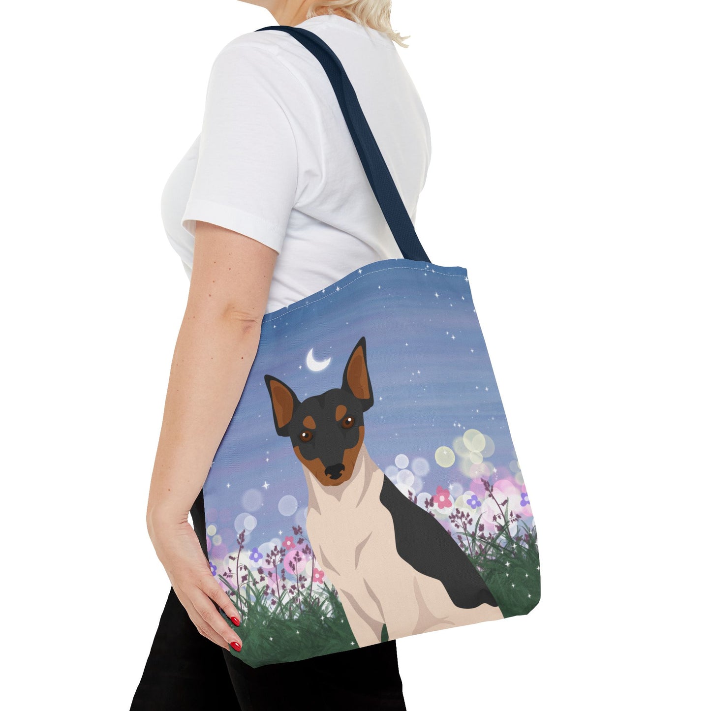 Brazilian Terrier Dog Tote Bag 16x16