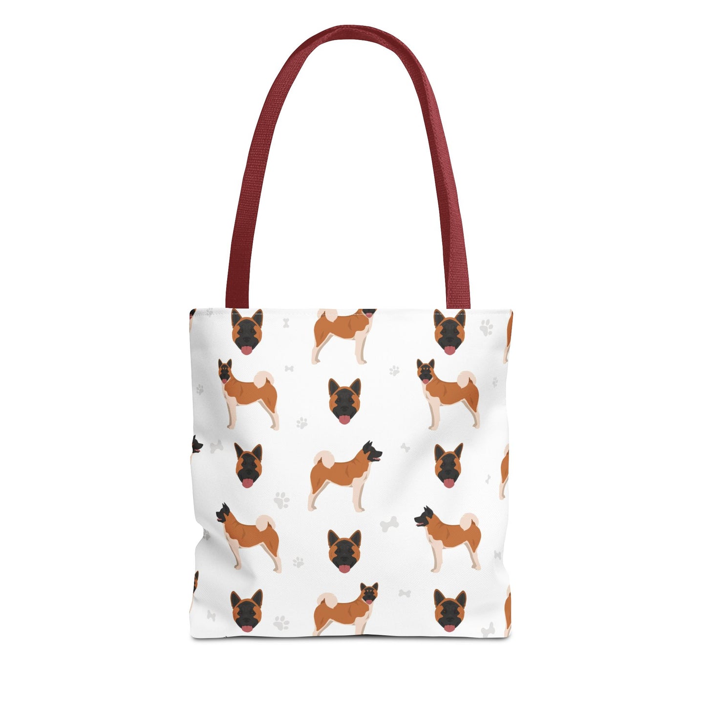 American Akita Dog Tote Bag, Akita Dog Mom Gift
