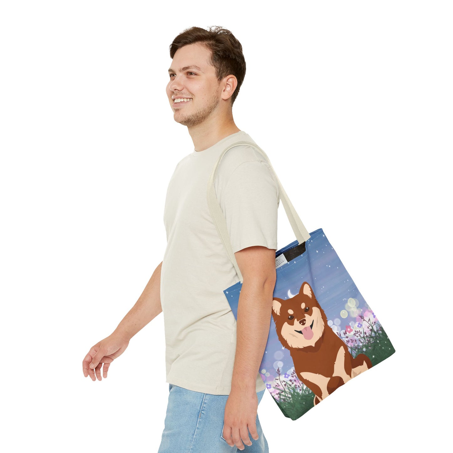 Finnish Lapphund Dog Tote Bag 16x16