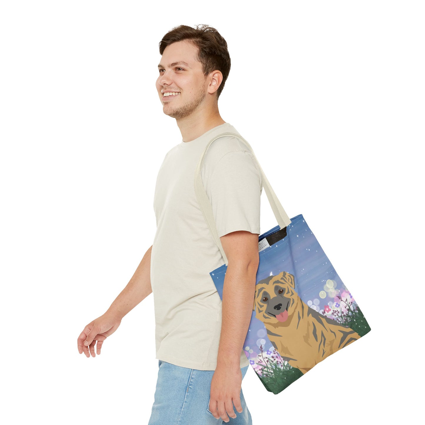 Aidi Dog Tote Bag 16x16