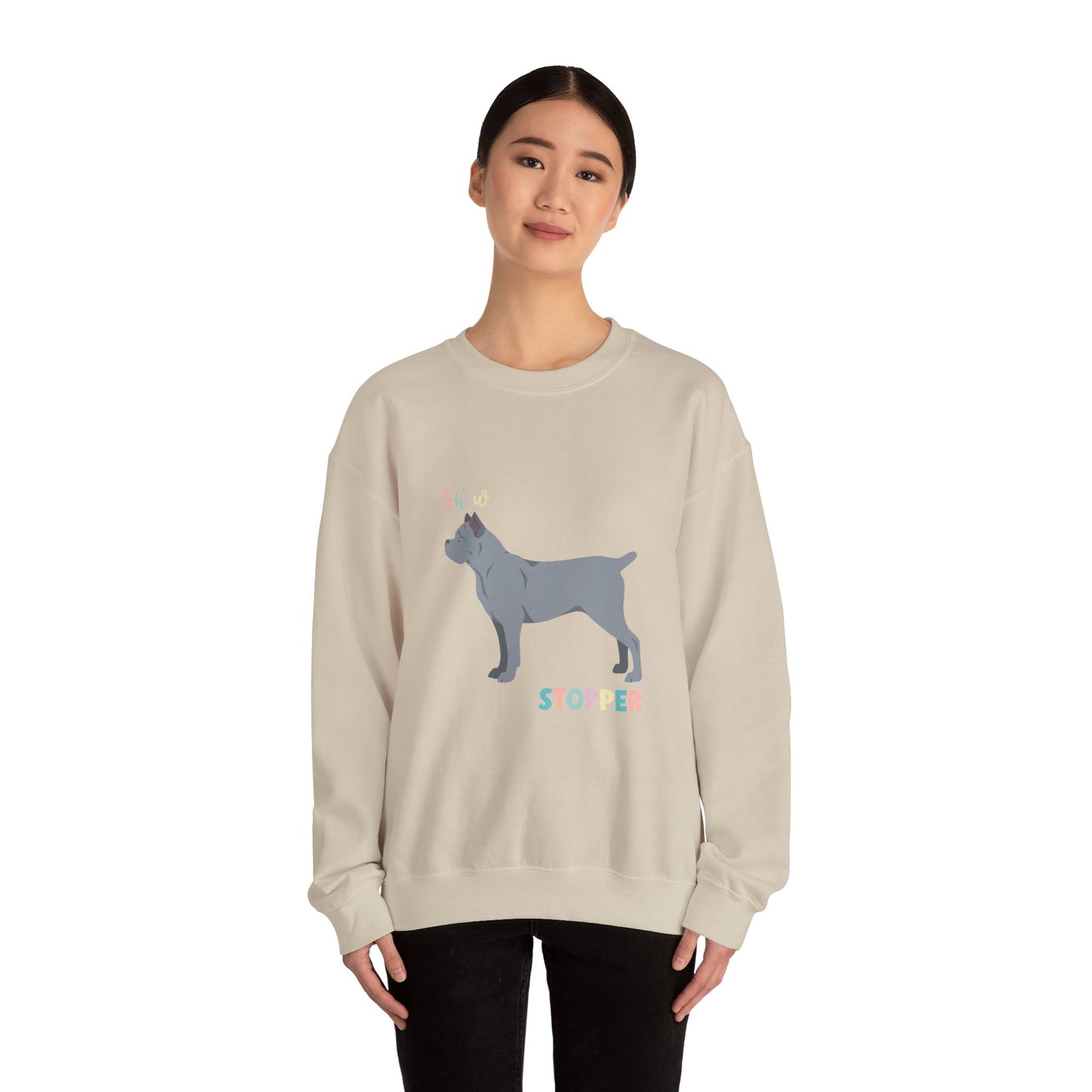 Cane Corso Dog Unisex Heavy Blend Crewneck Sweatshirt