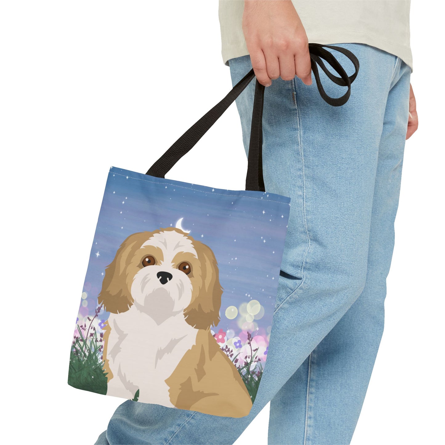 Shih Tzu Dog Tote Bag 13x13
