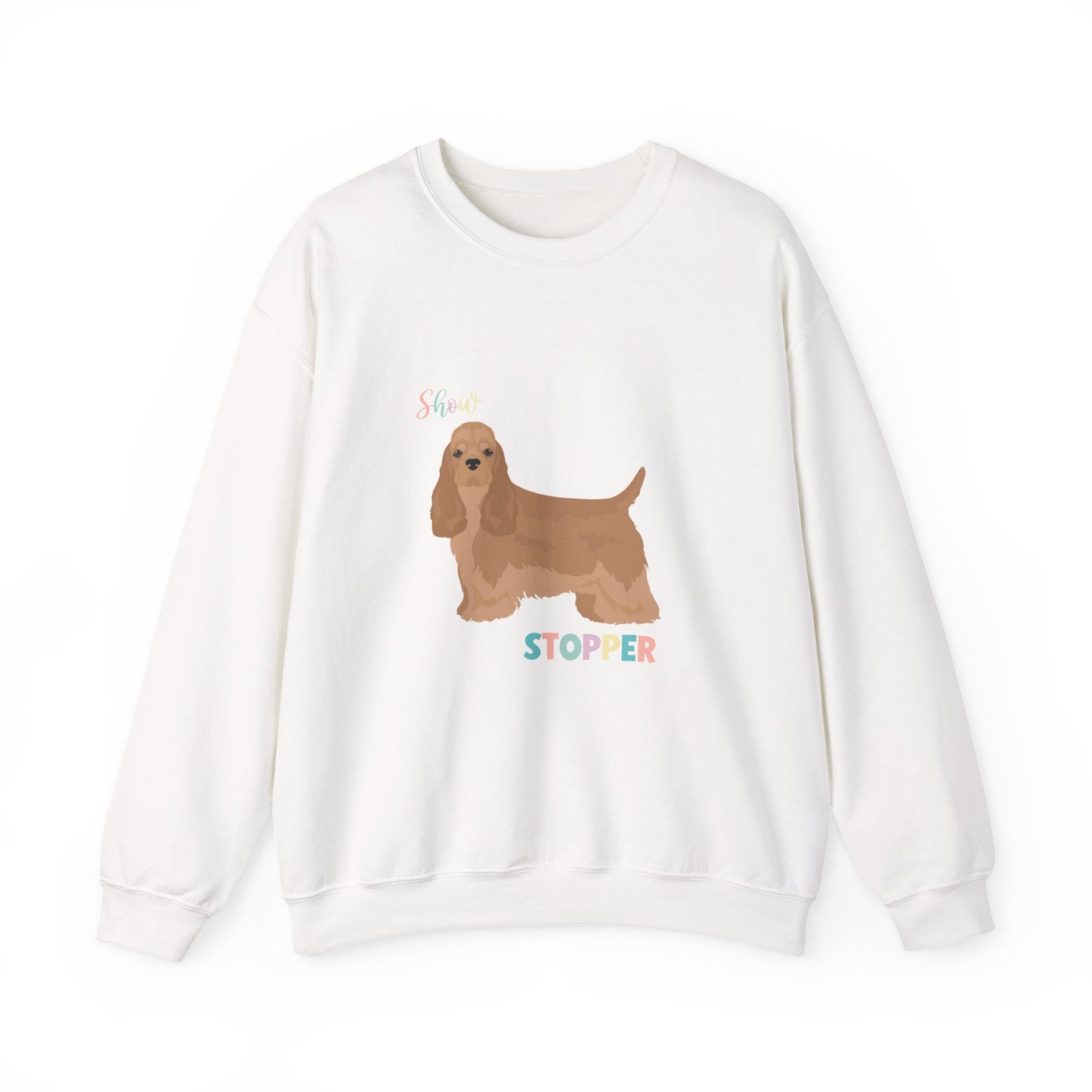 Cocker Spaniel Dog Unisex Heavy Blend Crewneck Sweatshirt