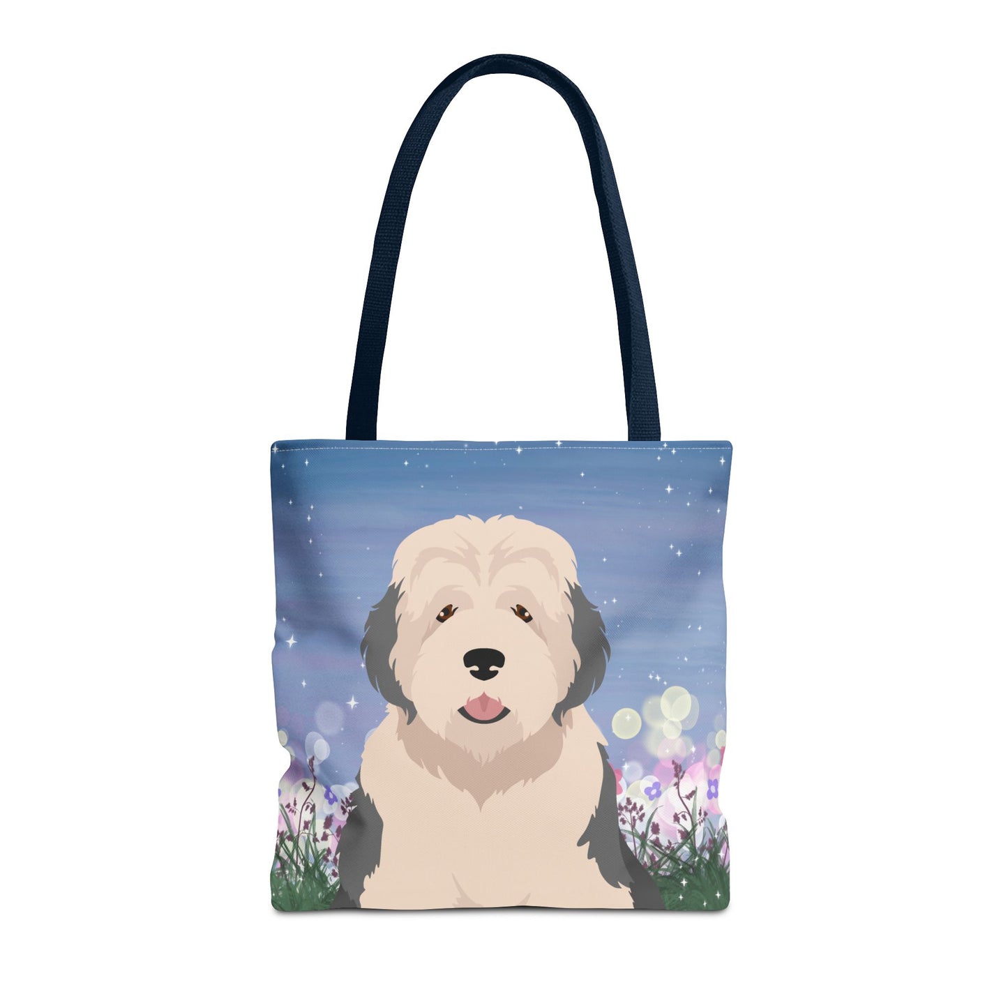Old English Sheepdog Dog Tote Bag 16x16