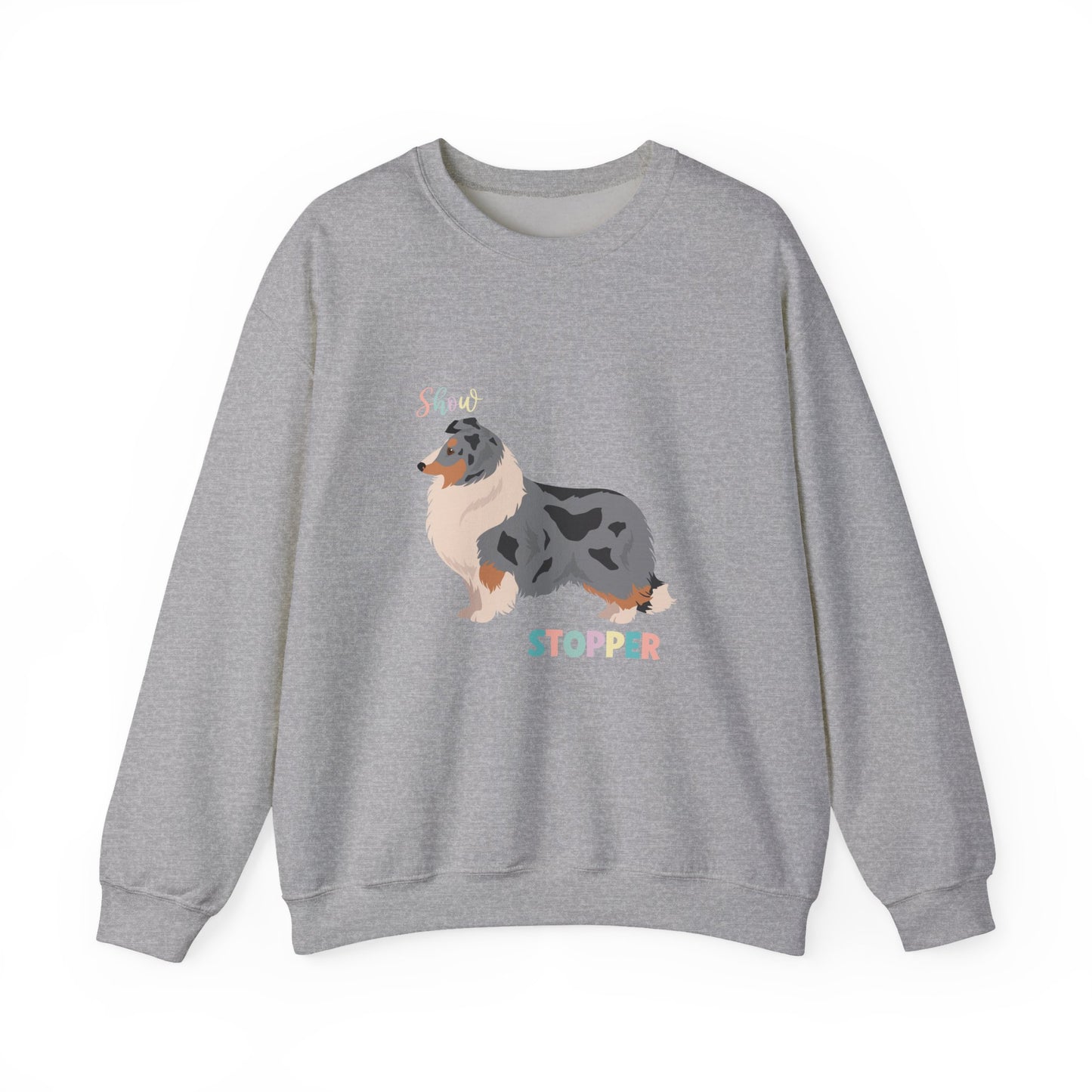 Shetland Sheepdog Dog Unisex Heavy Blend Crewneck Sweatshirt