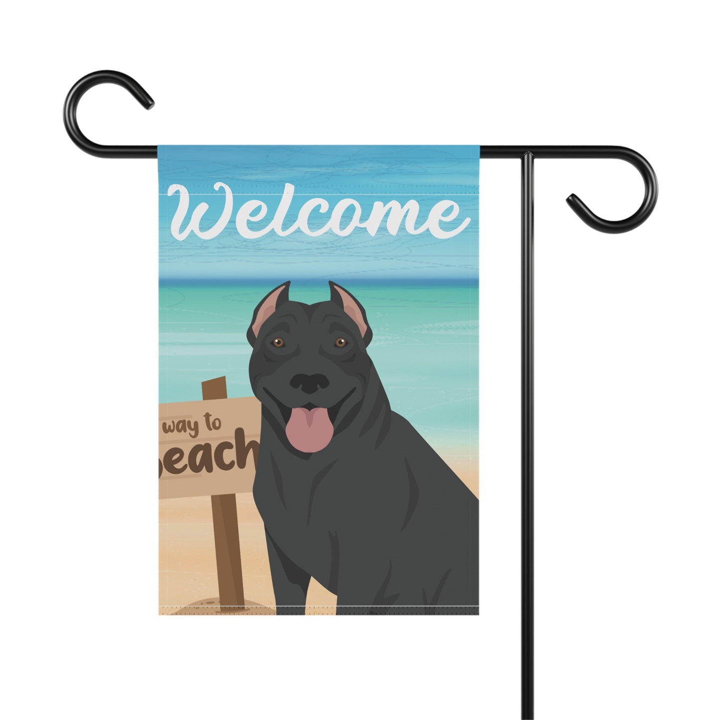 Pit Bull Dog Garden Flag