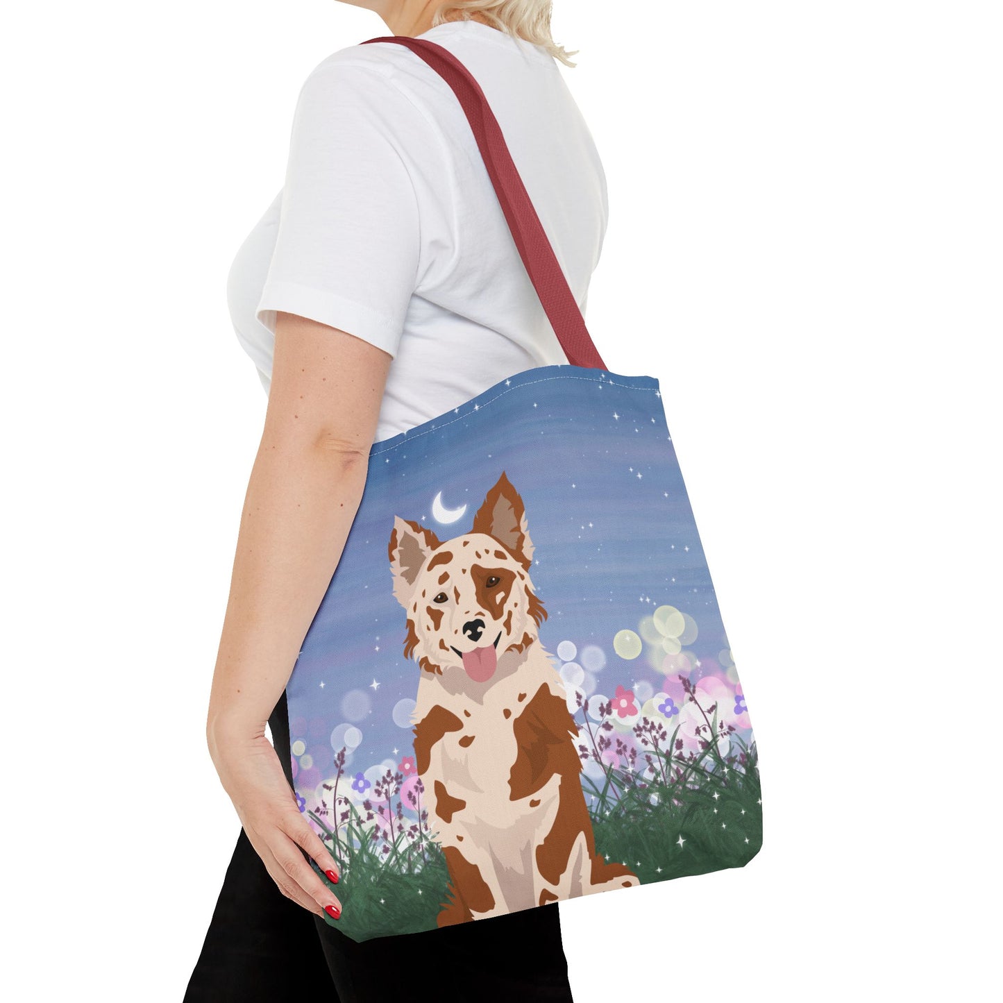 Mudi Dog Tote Bag 16x16