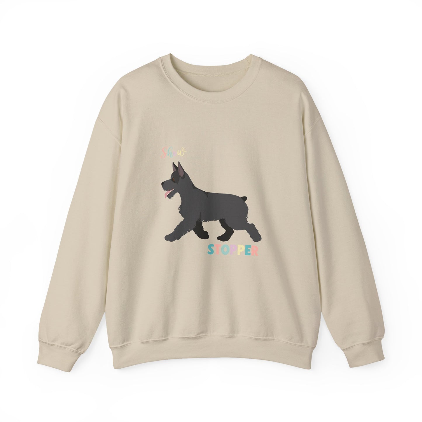 Schnauzer Dog Unisex Heavy Blend Crewneck Sweatshirt