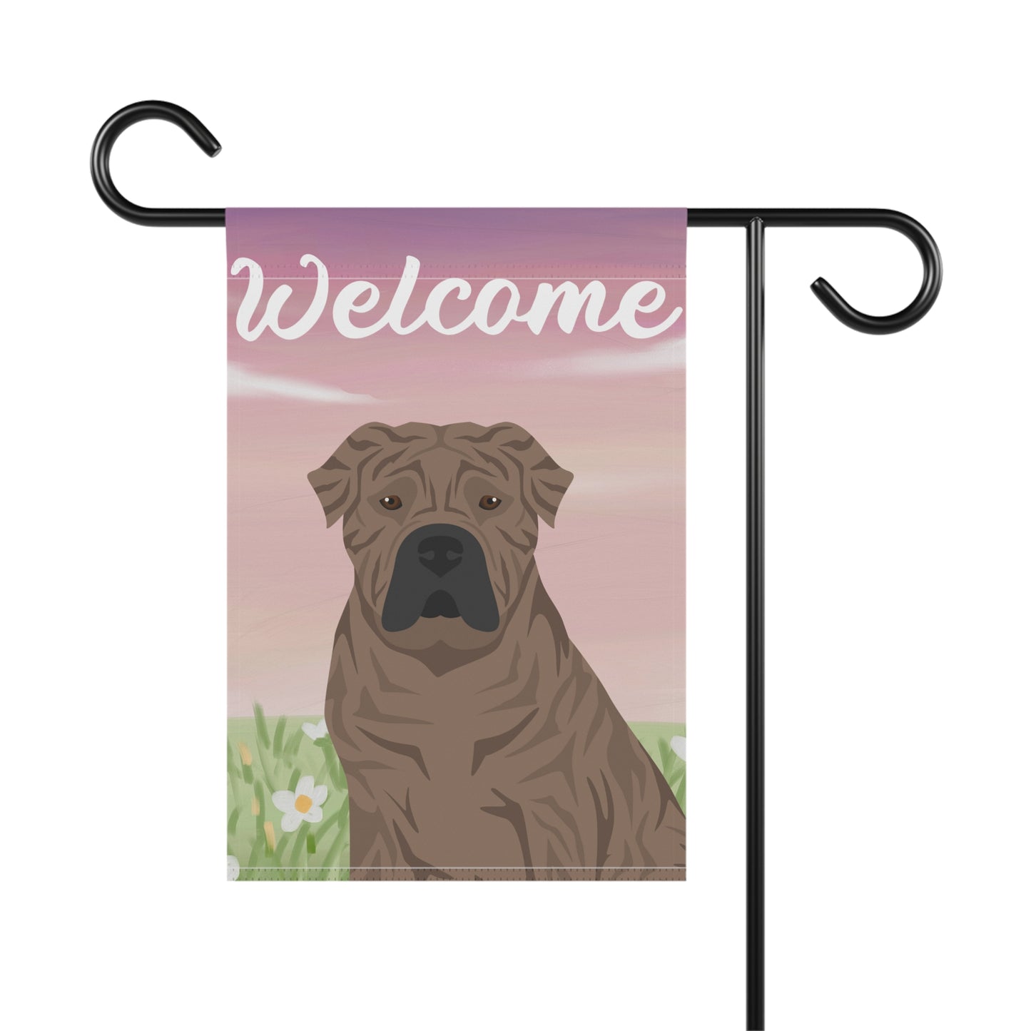 Presa Canario Dog Welcome Garden Flag