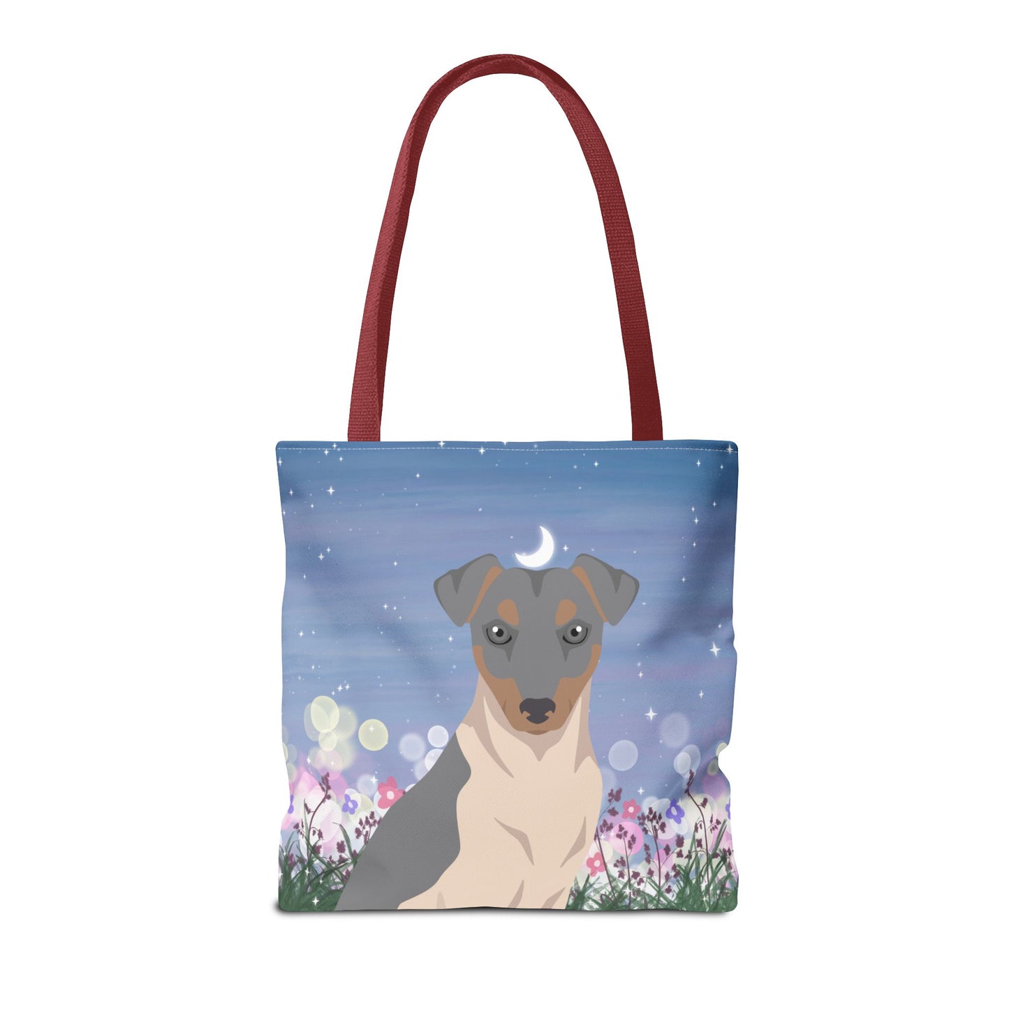 Brazilian Terrier Dog Tote Bag 16x16