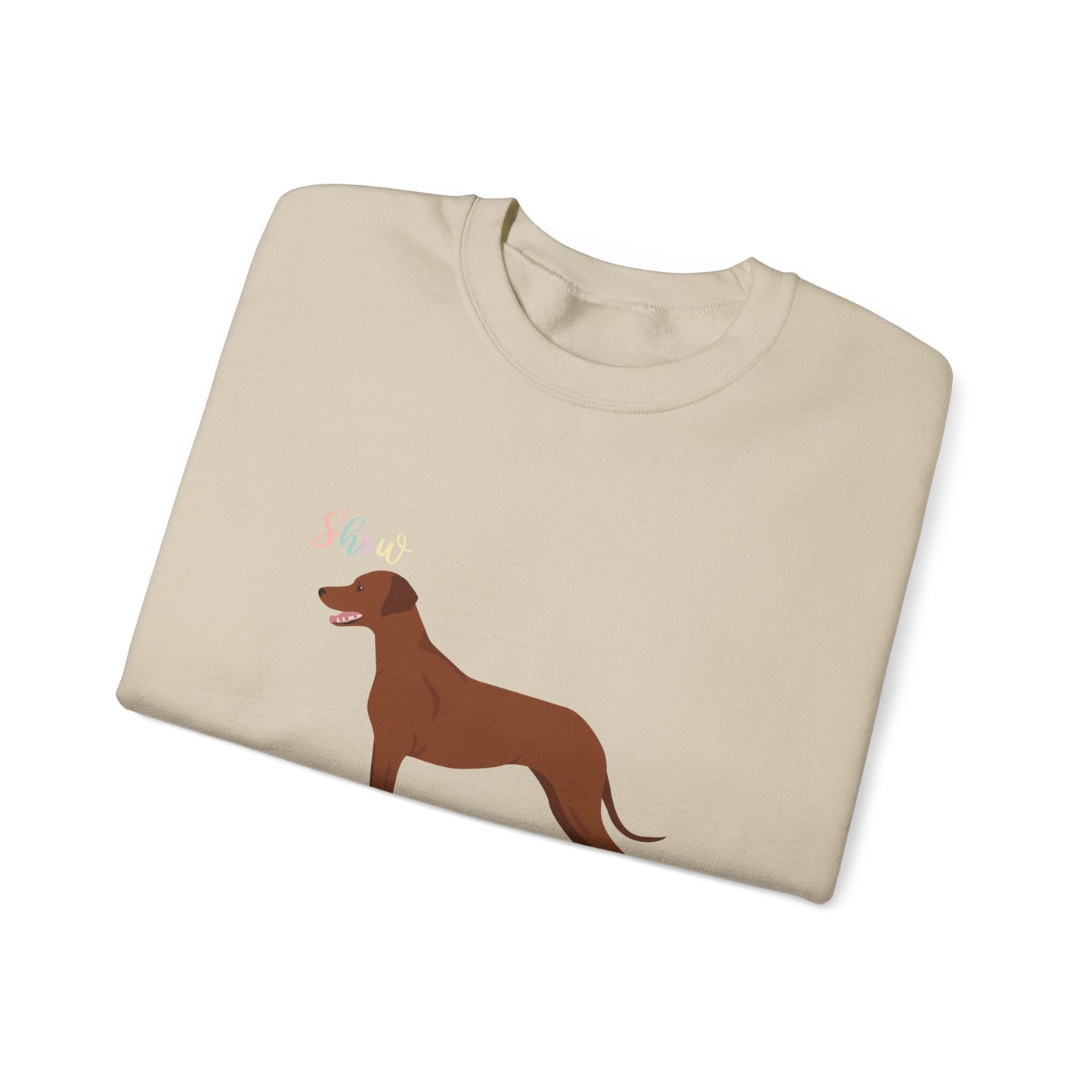 Rhodesian Ridgeback Dog Unisex Heavy Blend Crewneck Sweatshirt