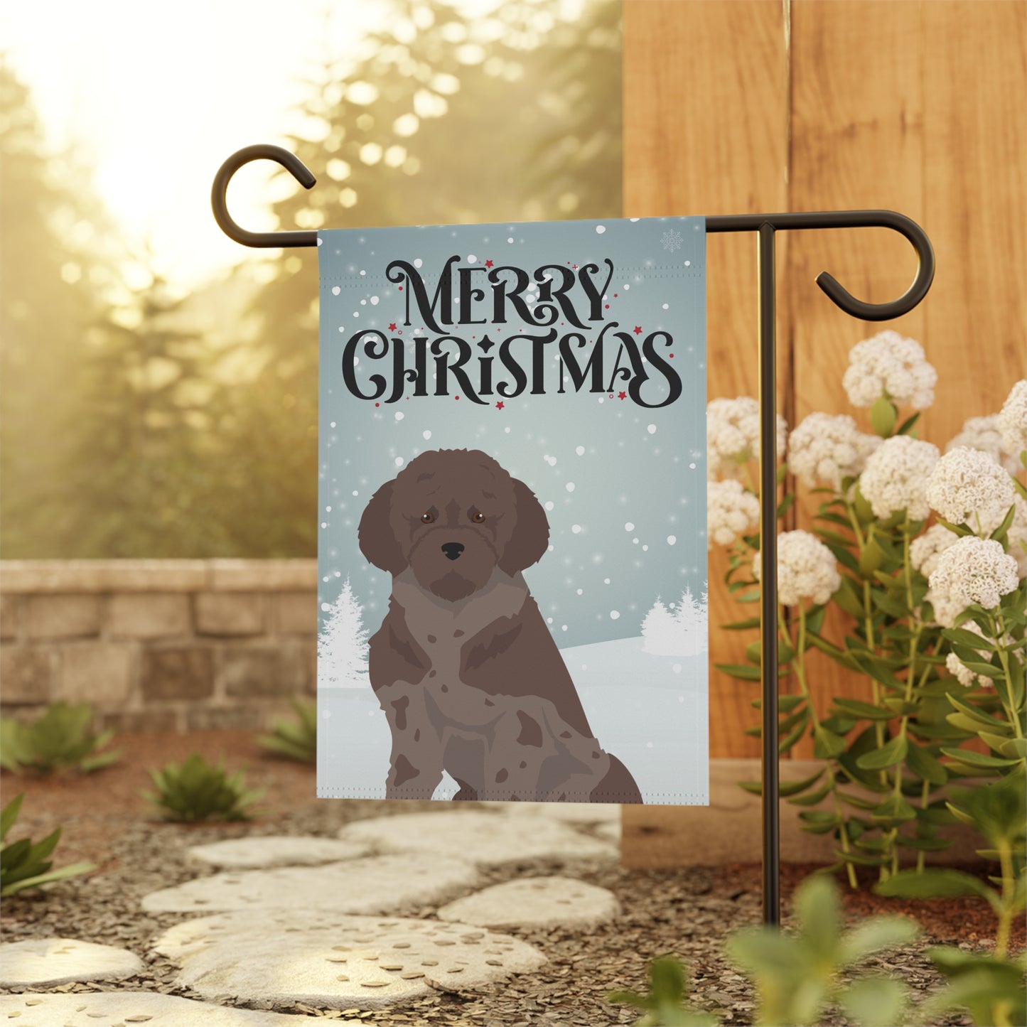 Lagotto Romagnolo Dog Garden Flag