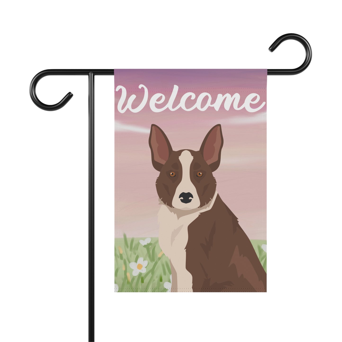 McNab Dog Welcome Garden Flag