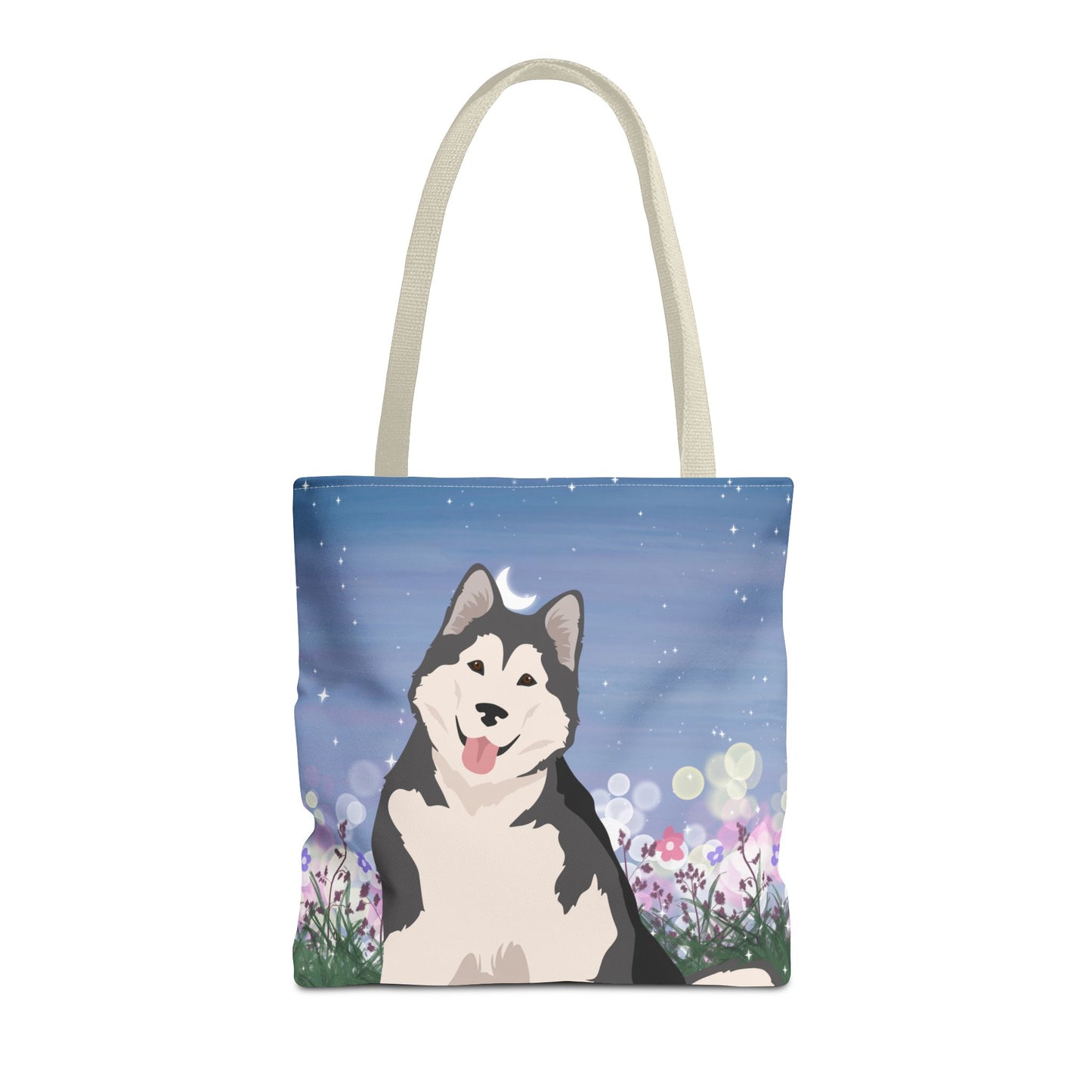 Alaskan Malamute Dog Tote Bag 16x16
