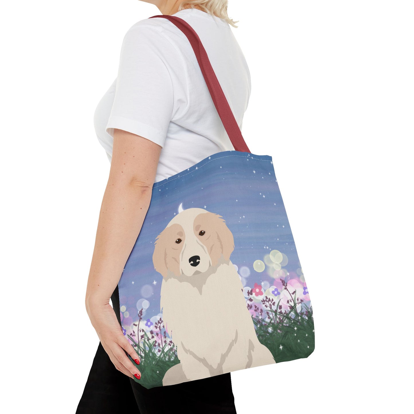 Great Pyrenees Dog Tote Bag 16x16