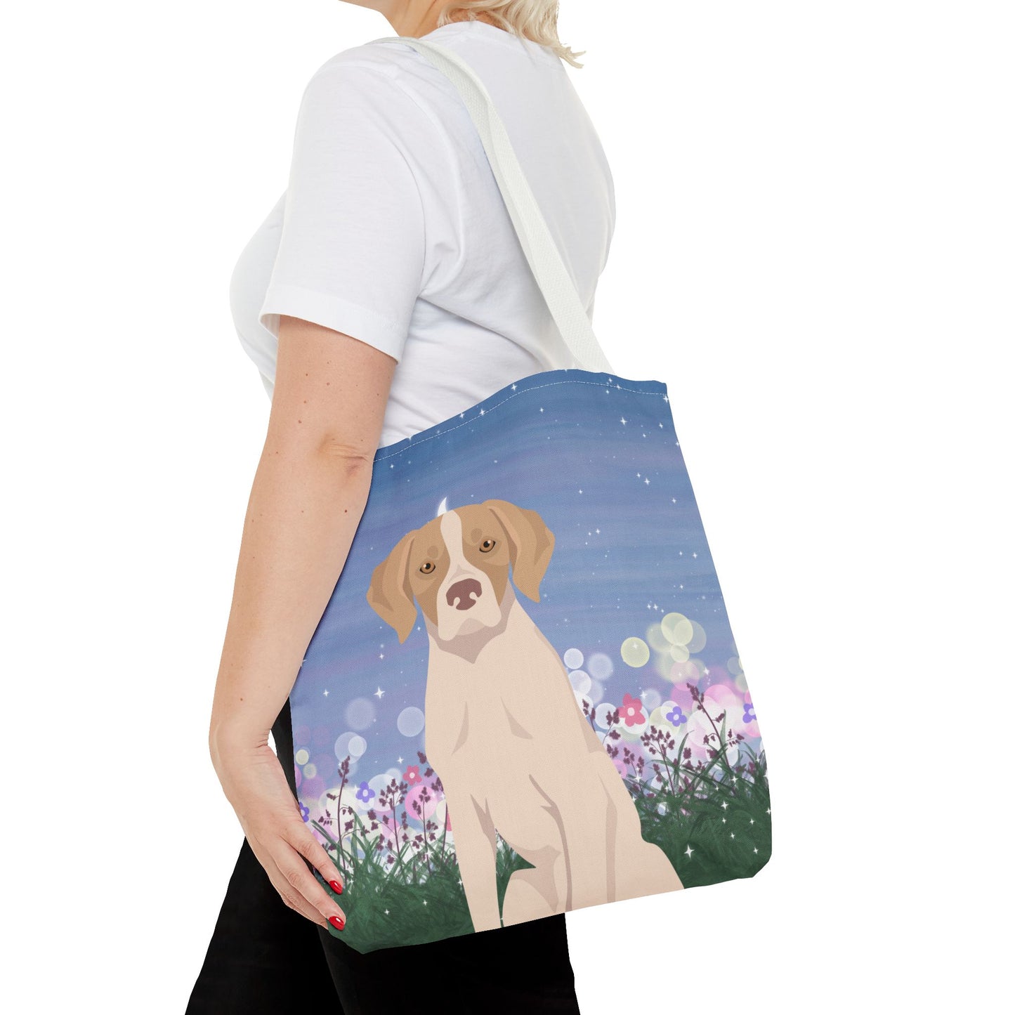 Pointer Dog Tote Bag 16x16