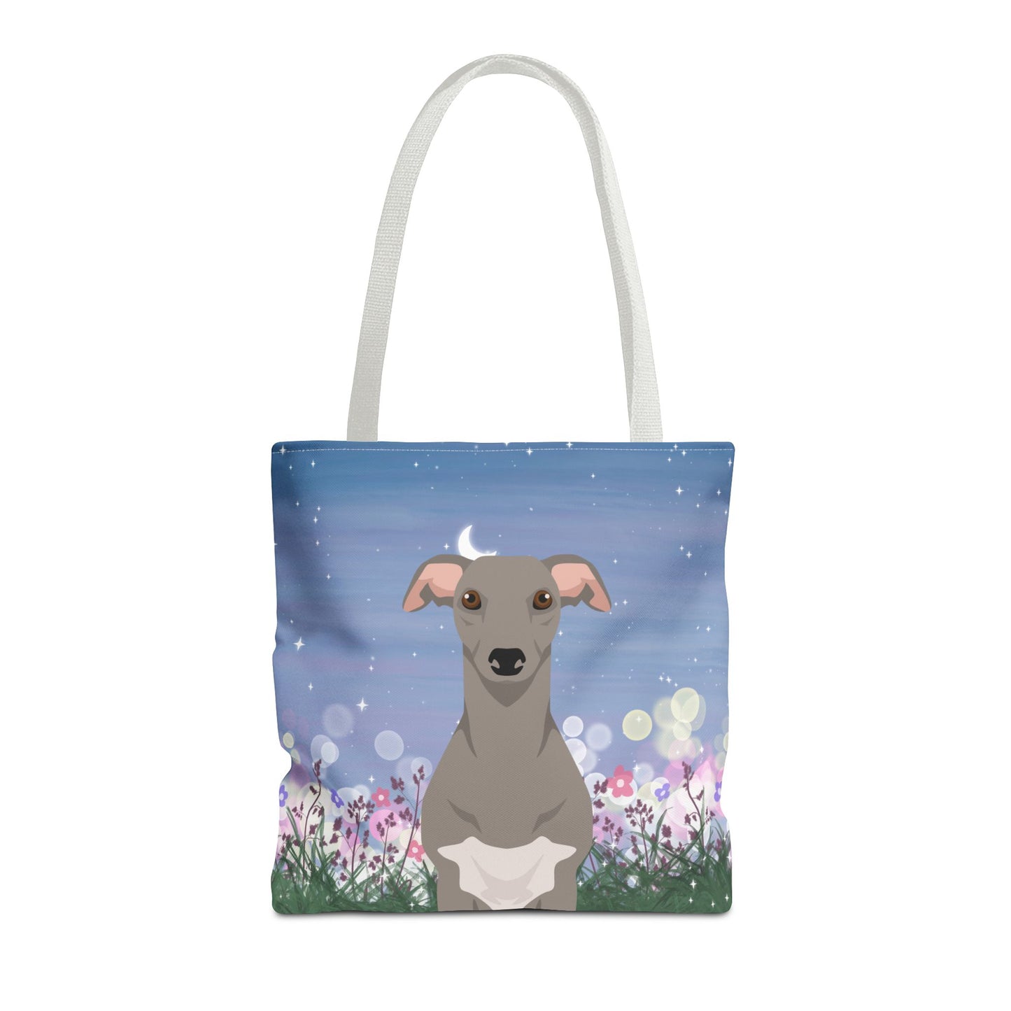 Whippet Dog Tote Bag 16x16
