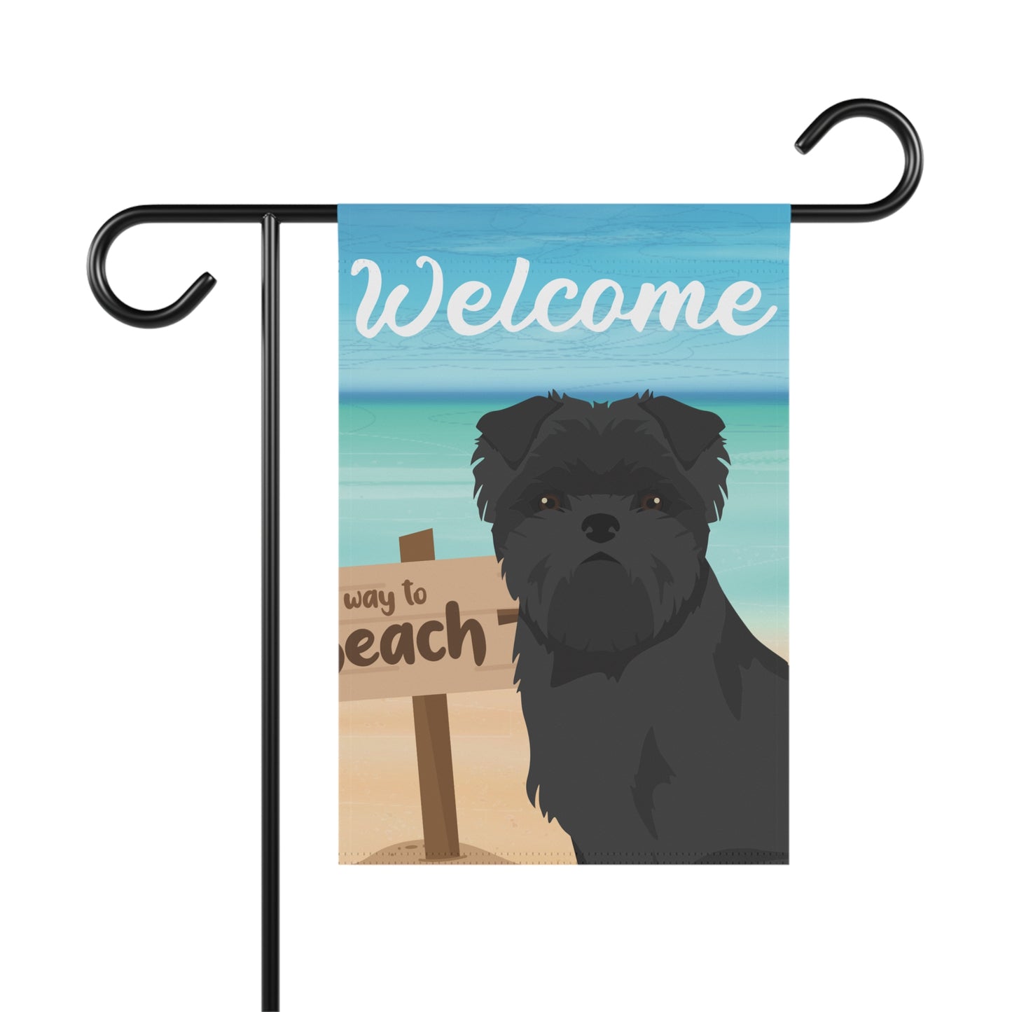 Affenpinscher Dog Garden Flag