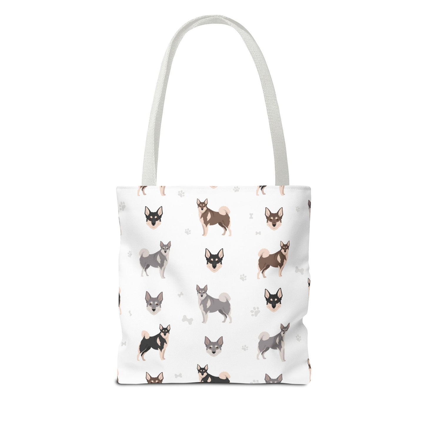 Swedish Elkhound Dog Tote Bag, Pyrenees Dog Mom Gift