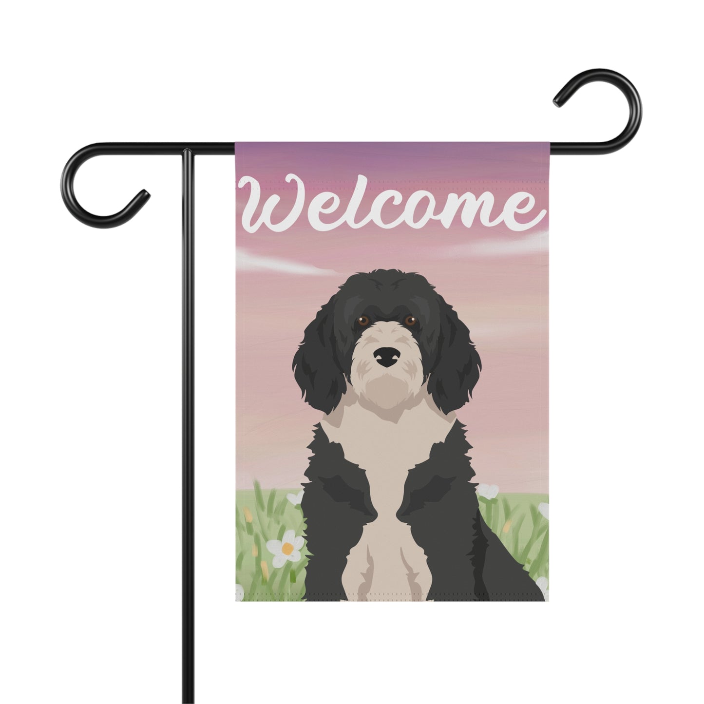 Portuguese Water Dog Dog Welcome Garden Flag