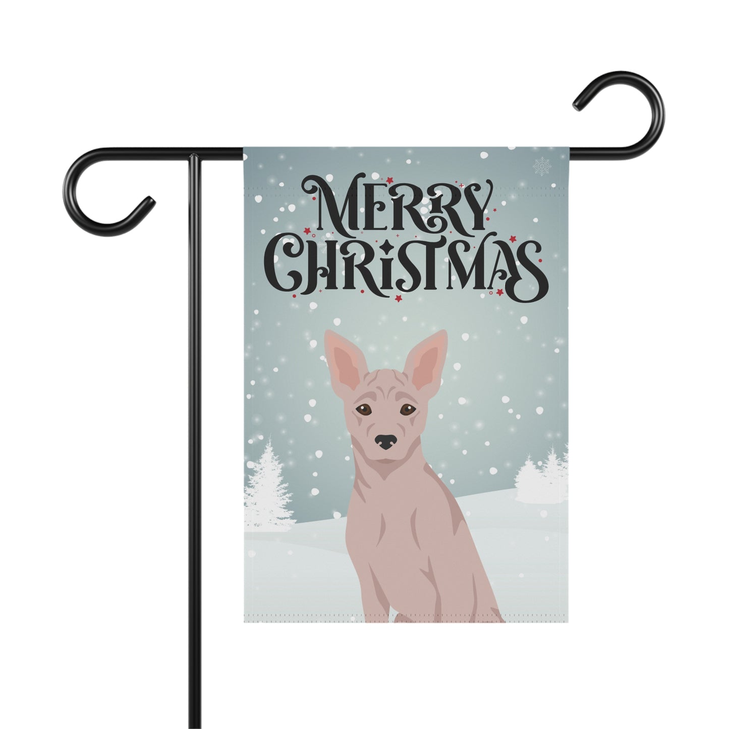 American Hairless Terrier Dog Garden Flag