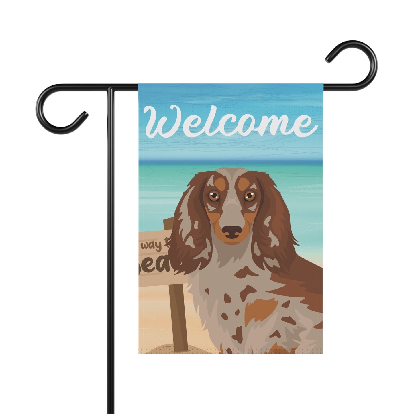 Dachshund Dog Garden Flag