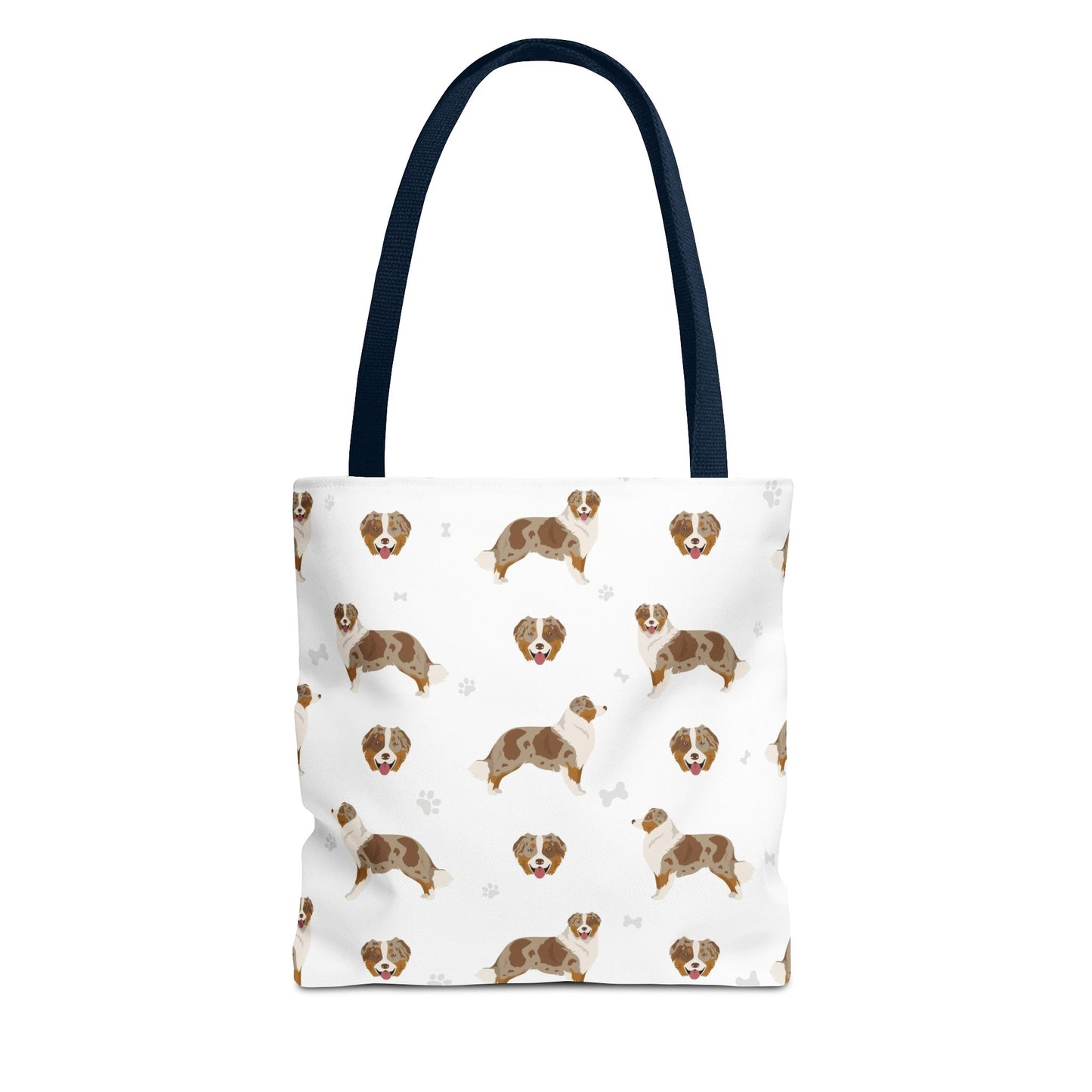 Australian Shepherd Dog Tote Bag, Aussie Dog Mom Lover Gift
