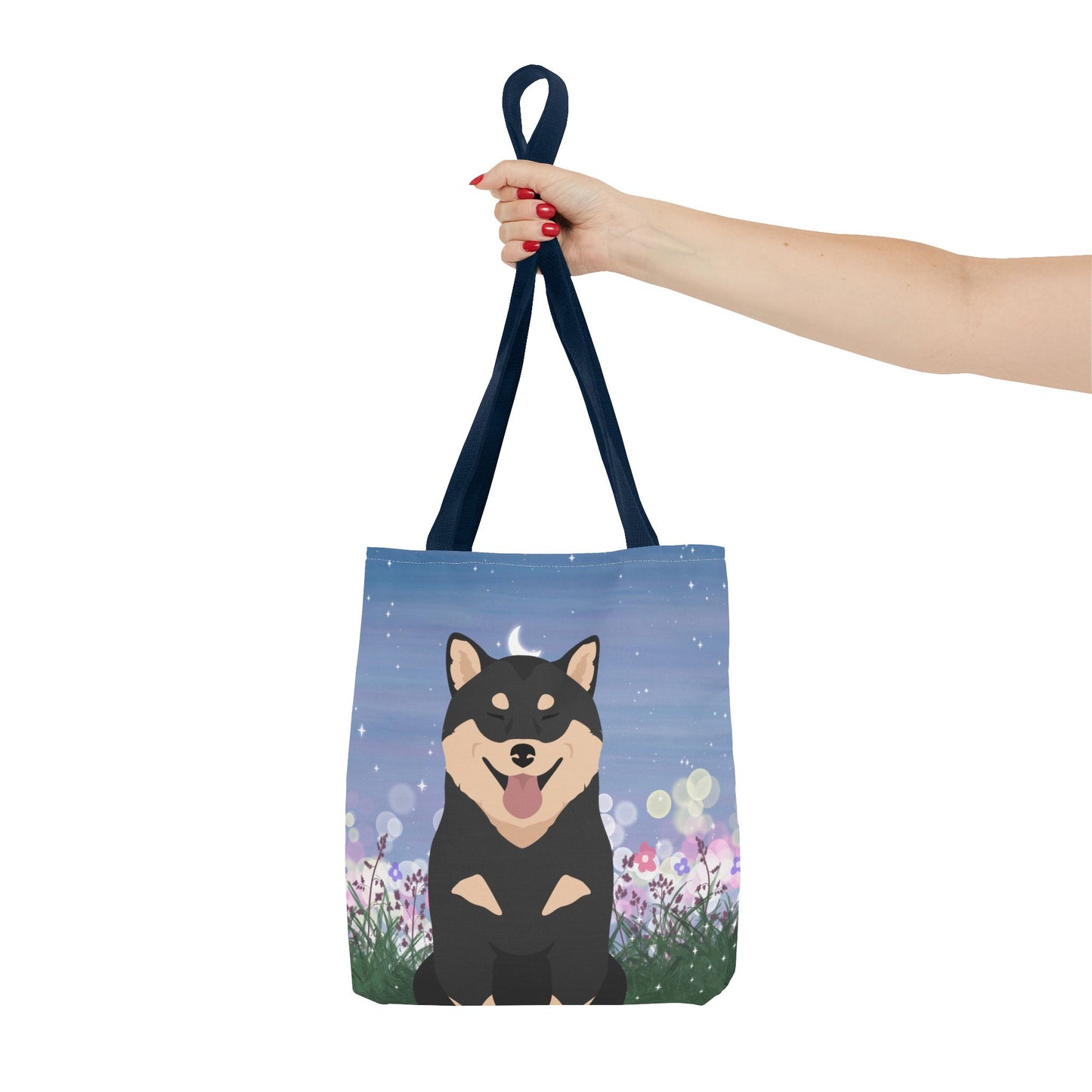 Shiba Inu Dog Tote Bag 13x13