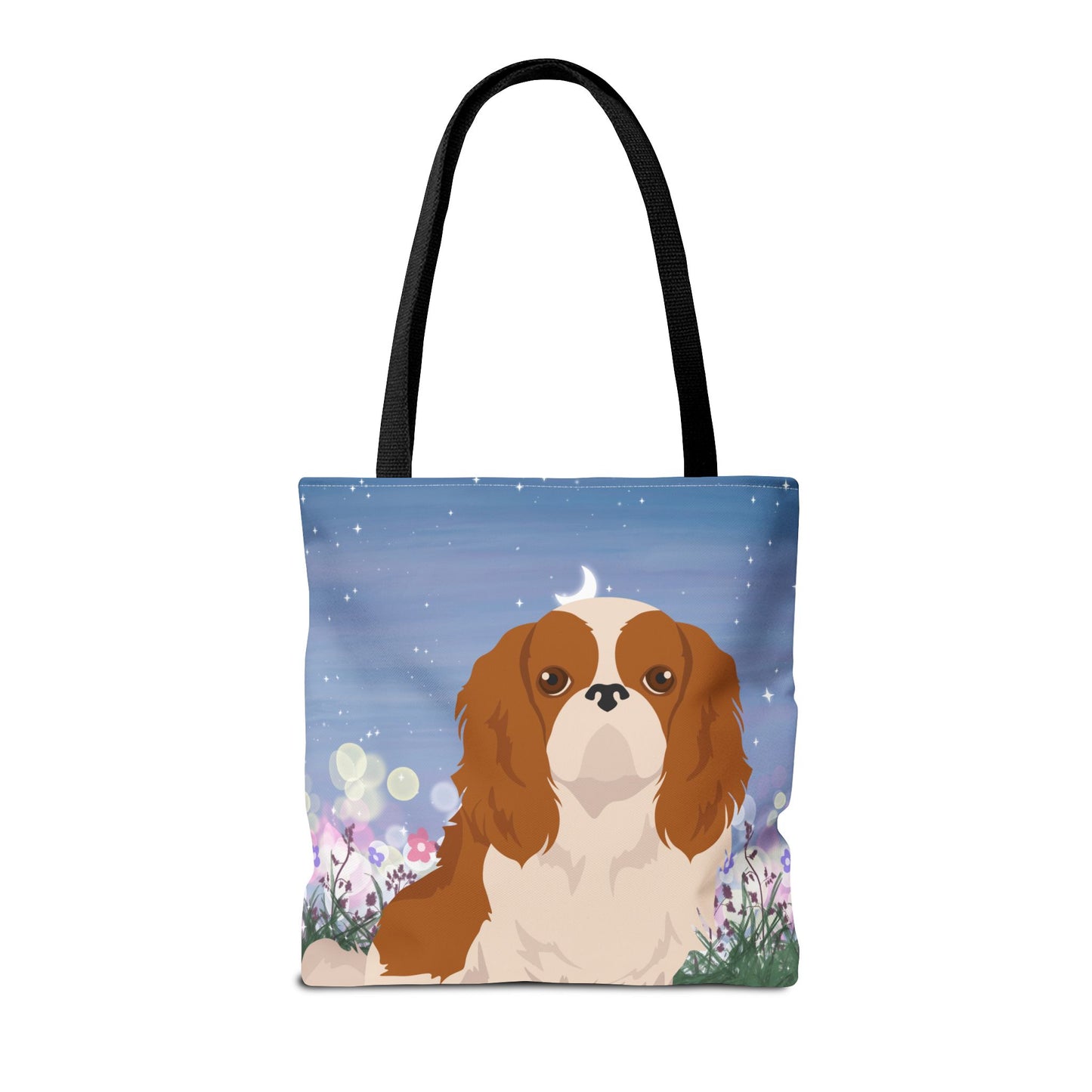 English Toy Spaniel Dog Tote Bag 16x16