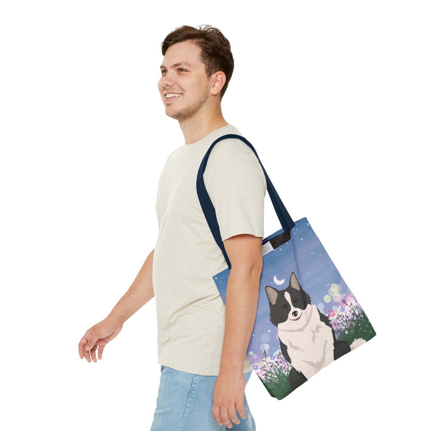 Icelandic Sheepdog Dog Tote Bag 16x16