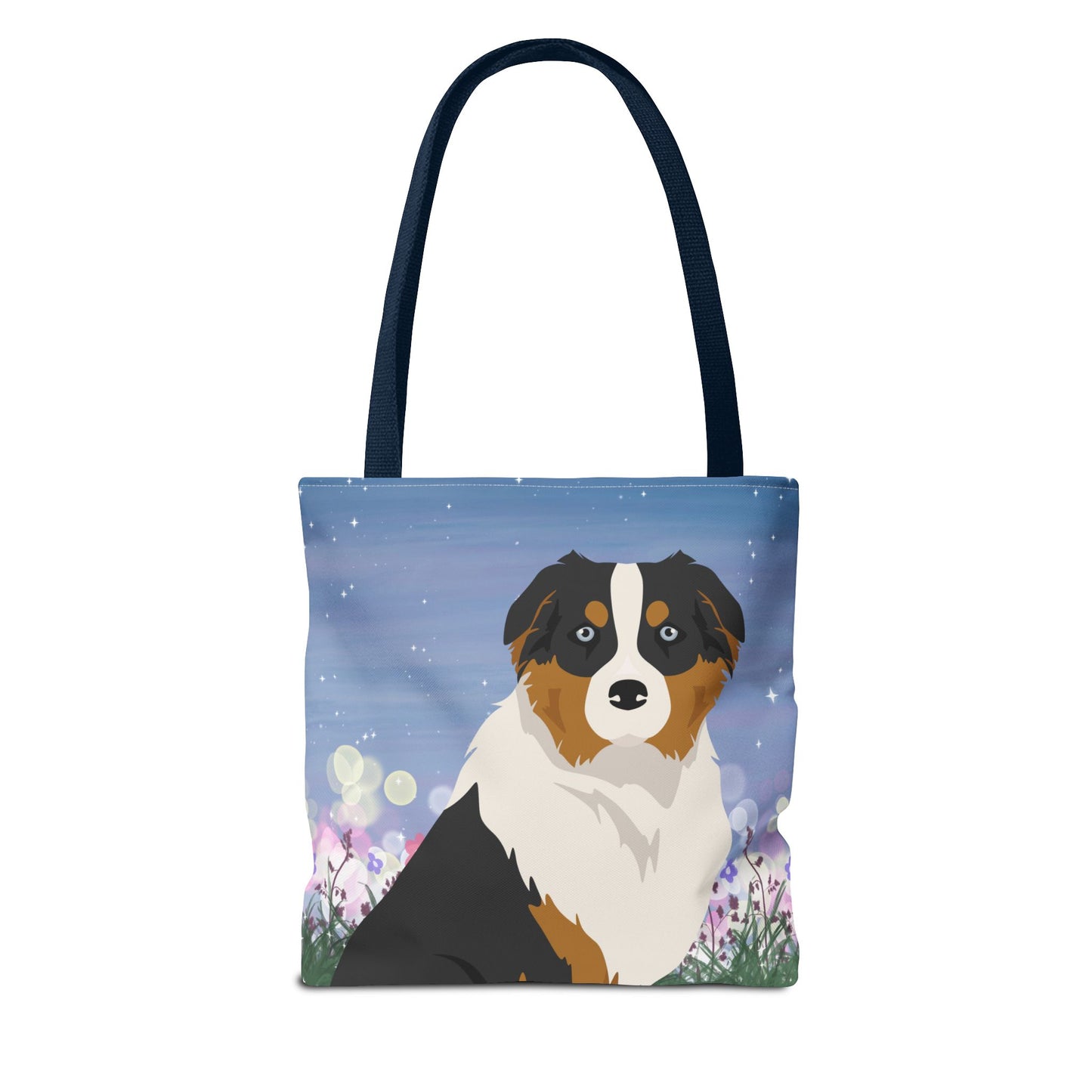Australian Shepherd Dog Tote Bag 13x13