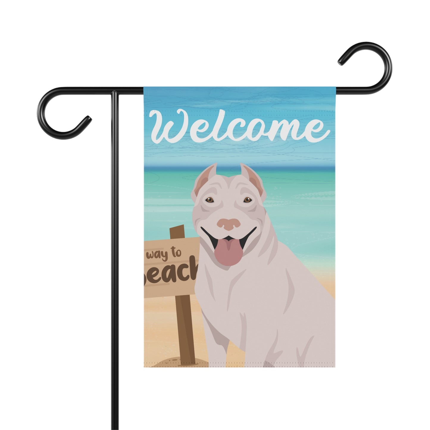 Pit Bull Dog Garden Flag