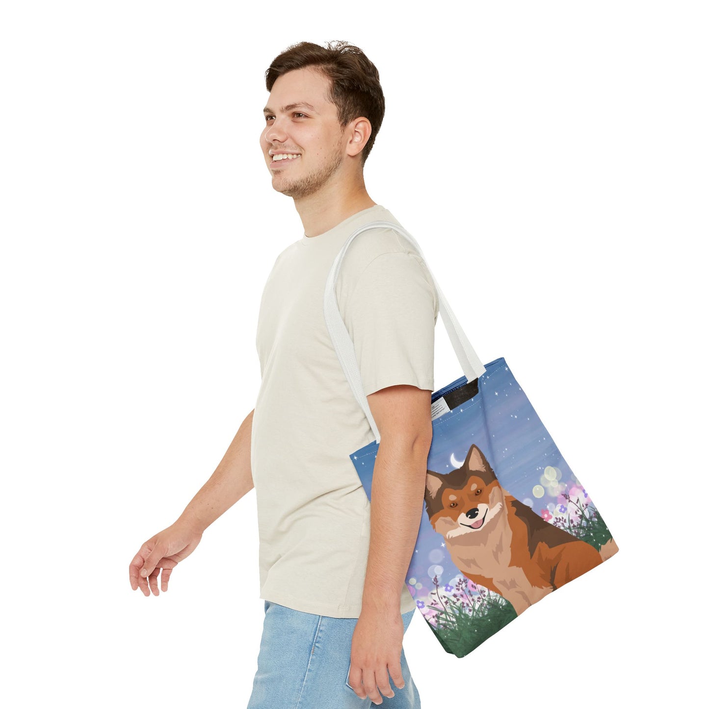 Nenets Herding Laika Dog Tote Bag 16x16