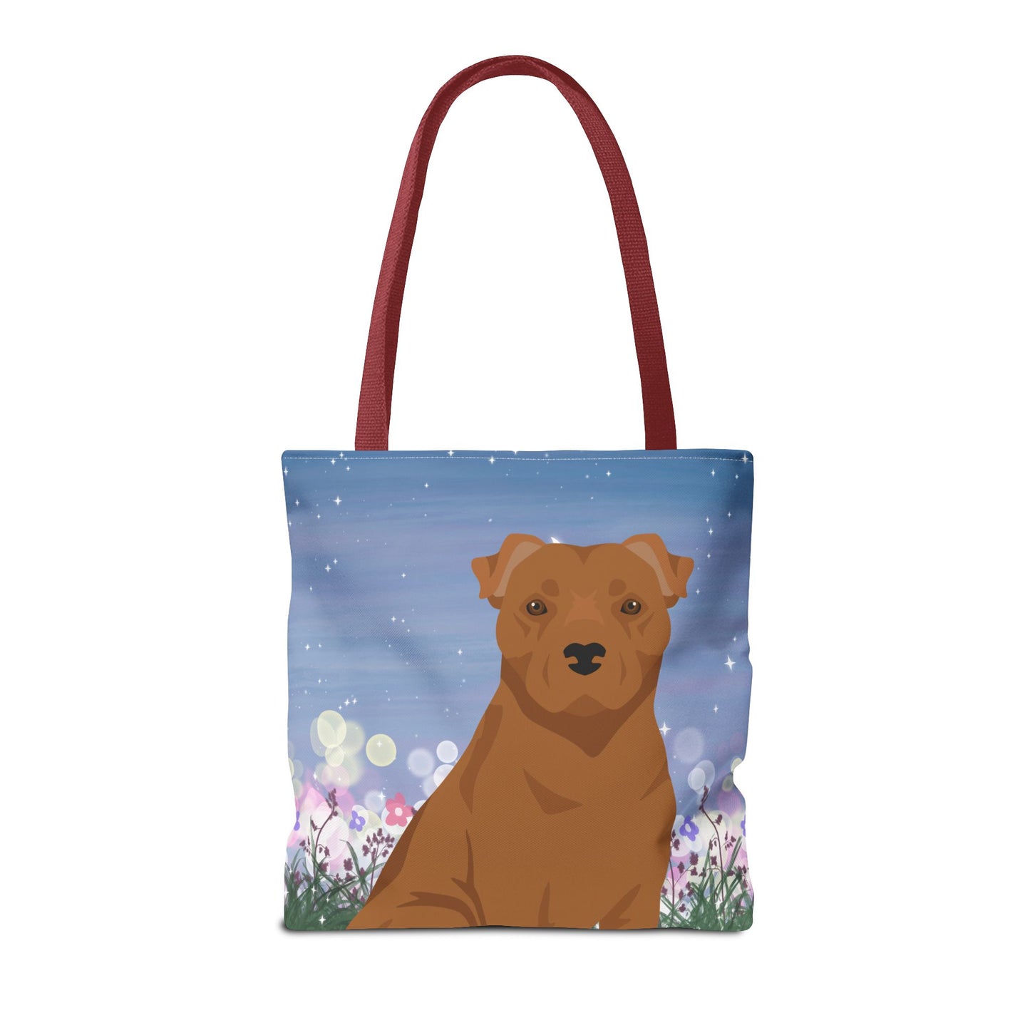 Staffordshire Bull Terrier Dog Tote Bag 16x16