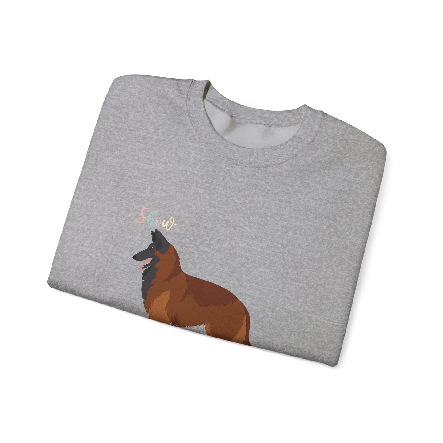 Belgian Tervuren Dog Unisex Heavy Blend Crewneck Sweatshirt