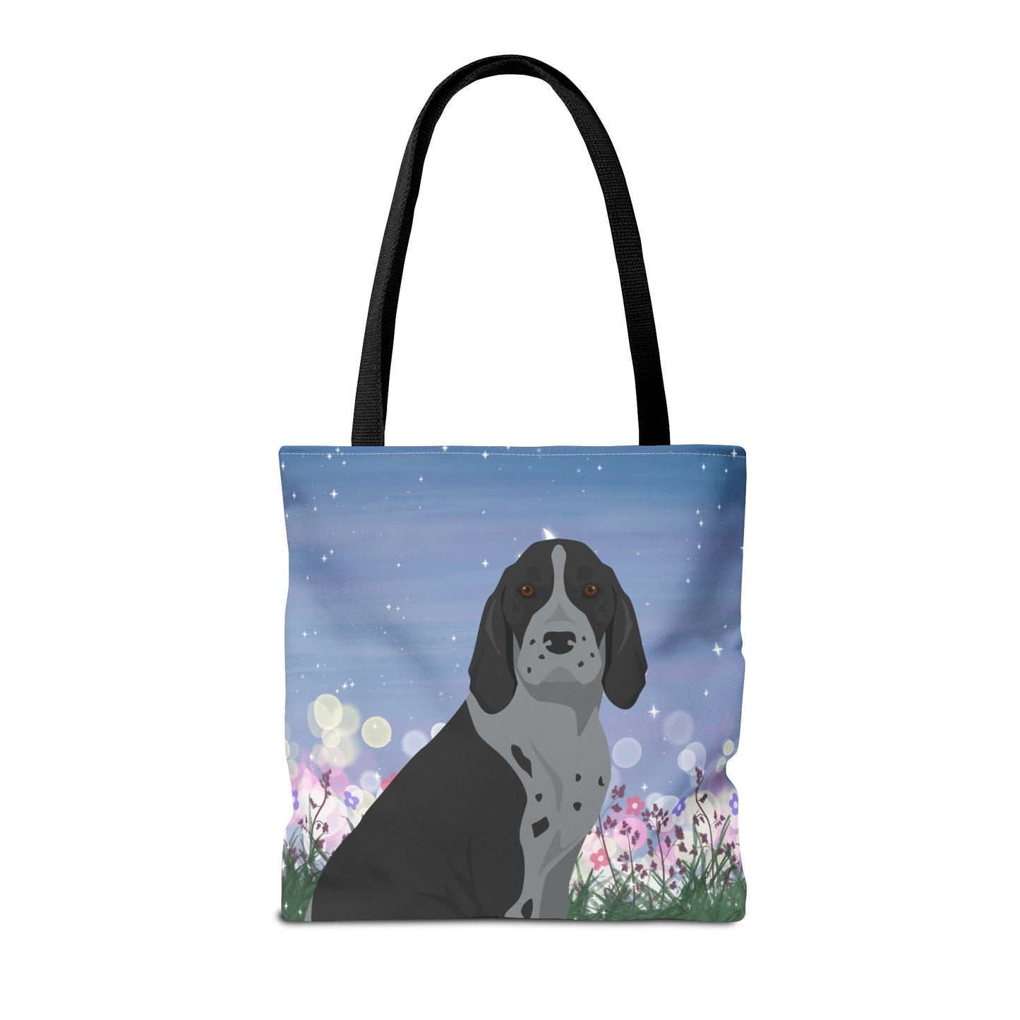 American English Coonhound Dog Tote Bag 16x16