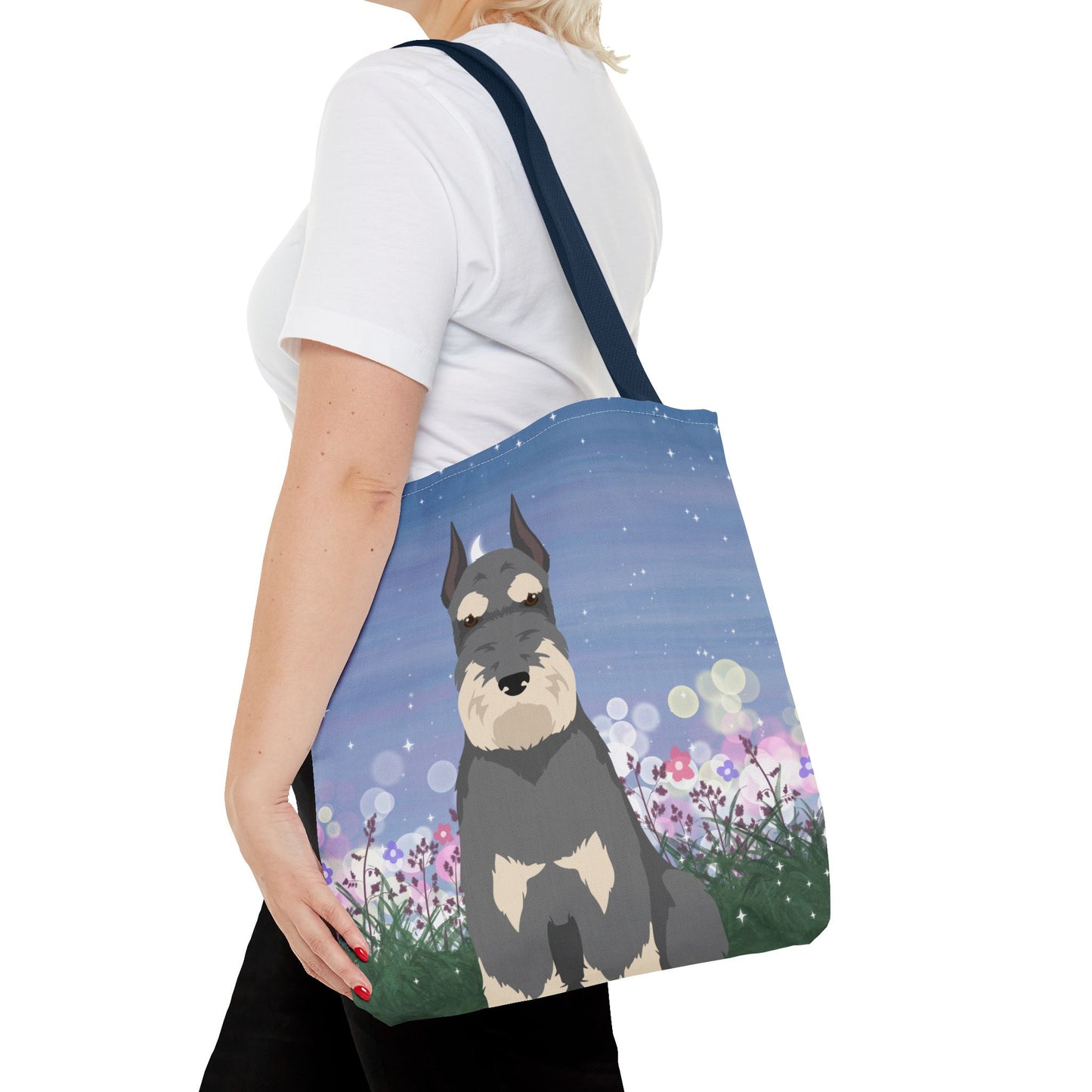 Schnauzer Dog Tote Bag 16x16