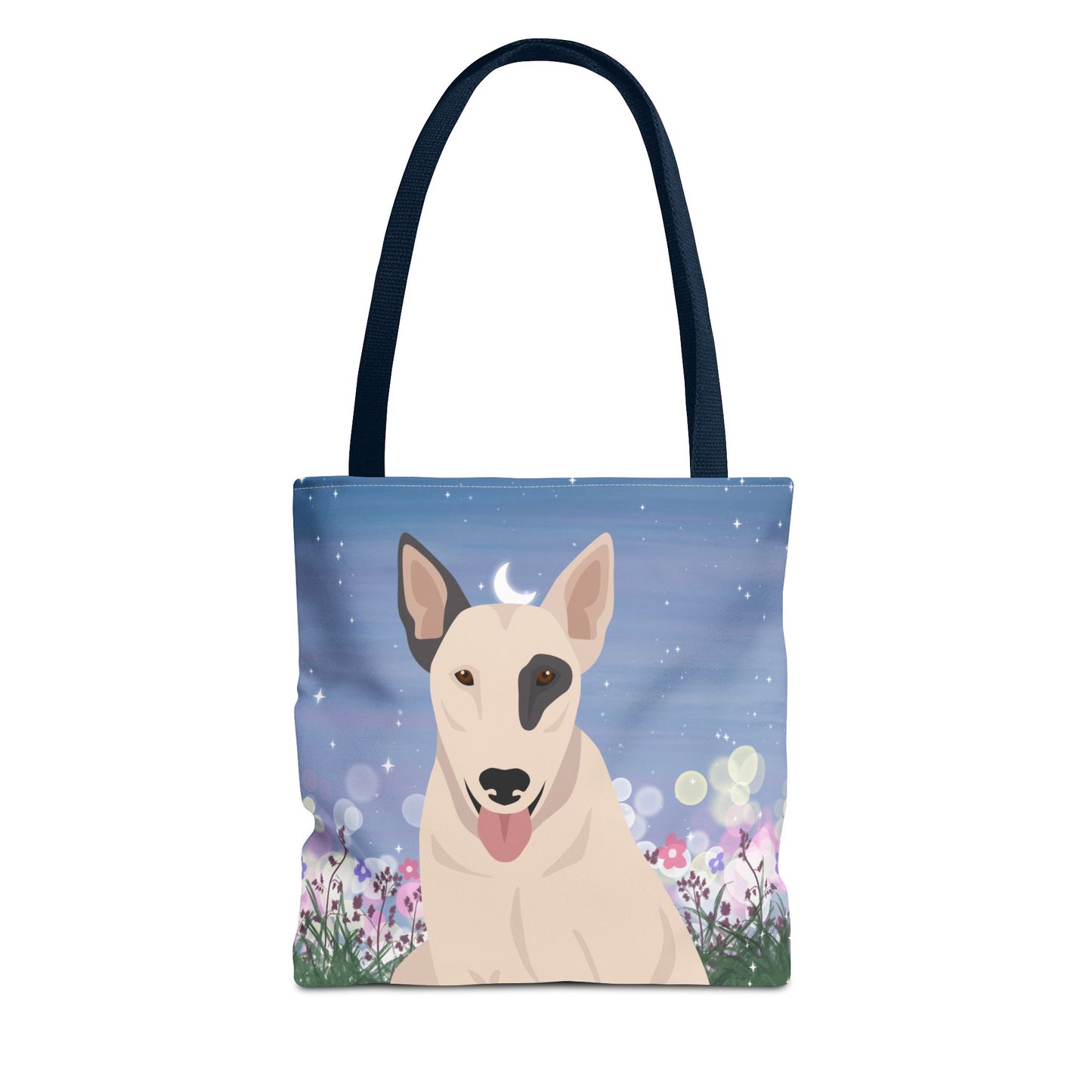 Bull Terrier Dog Tote Bag 13x13