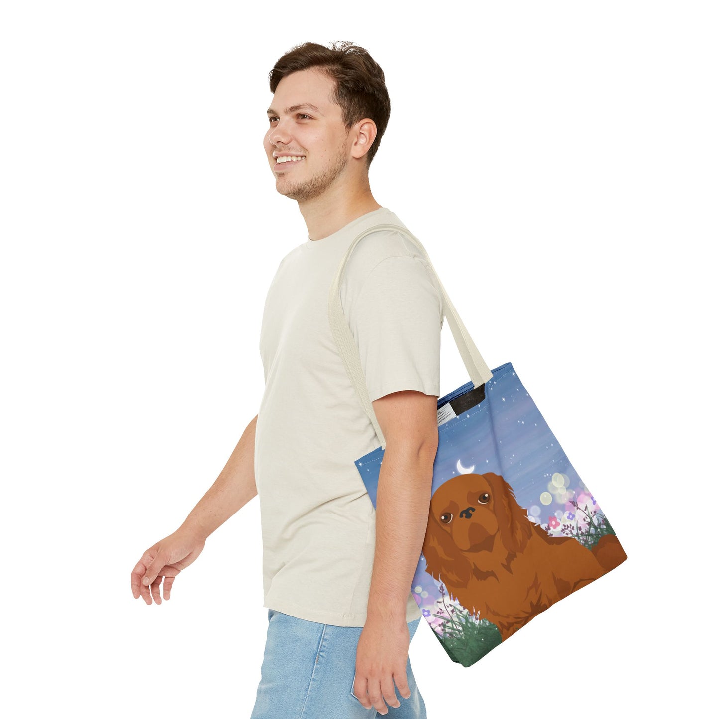 English Toy Spaniel Dog Tote Bag 16x16