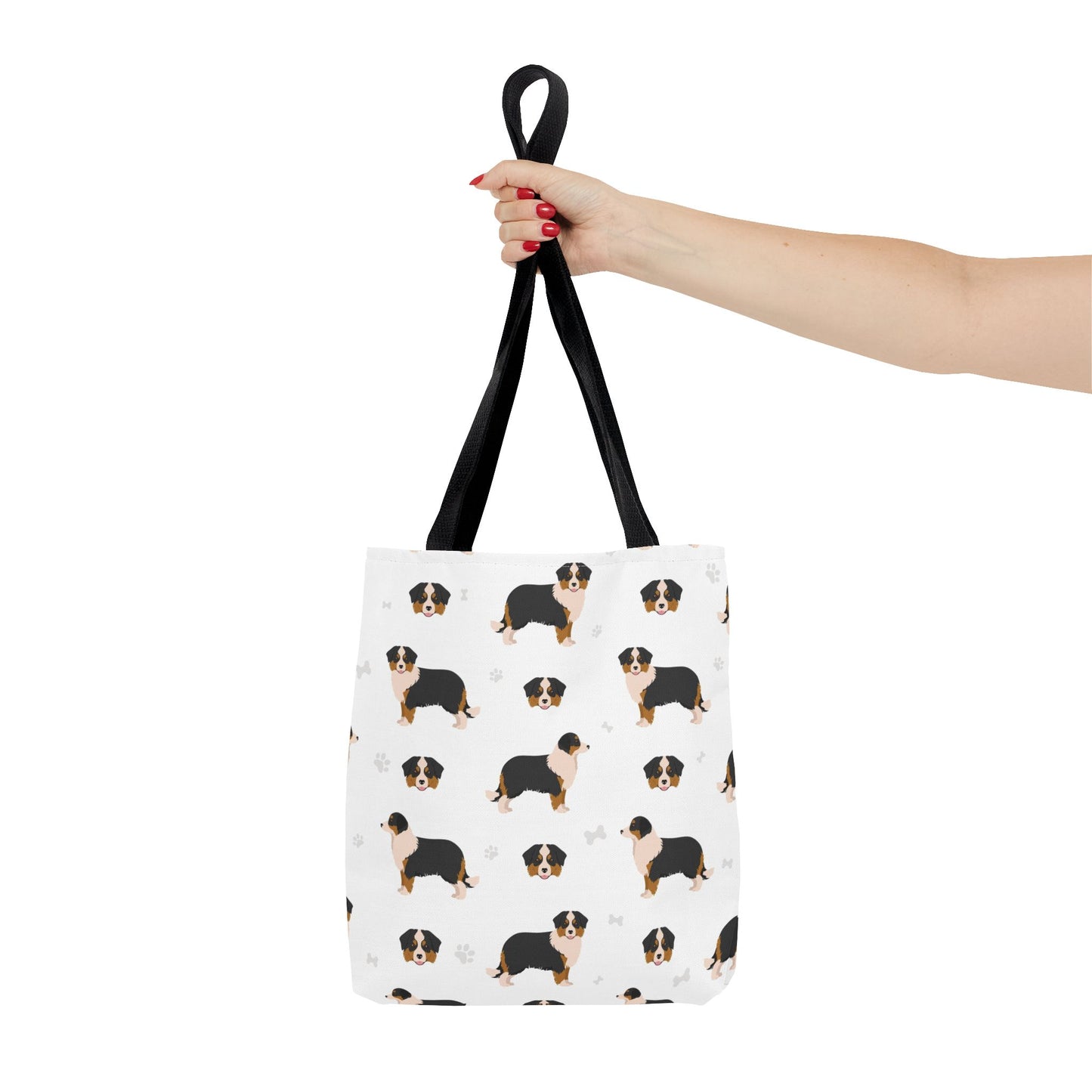 Miniature Australian Shepherd Dog Tote Bag, Aussie Dog Mom Gift