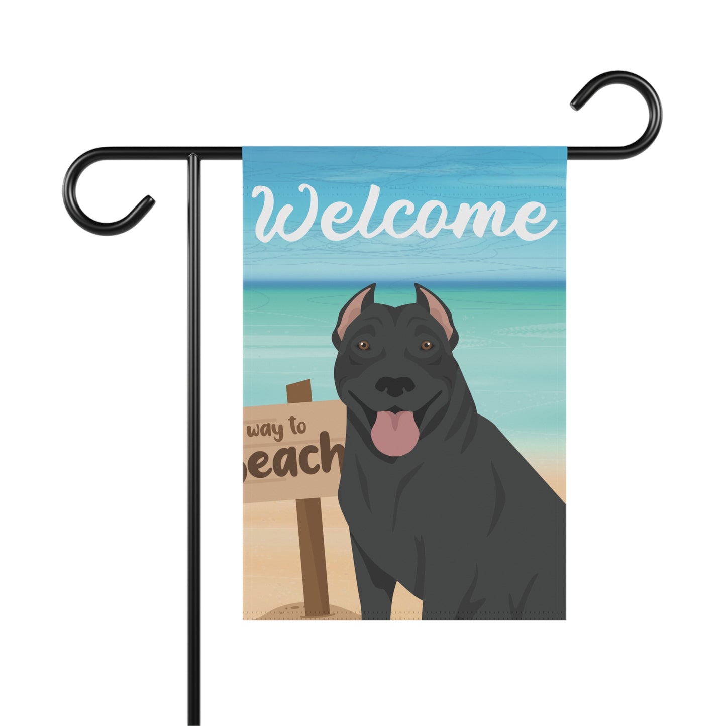Pit Bull Dog Garden Flag